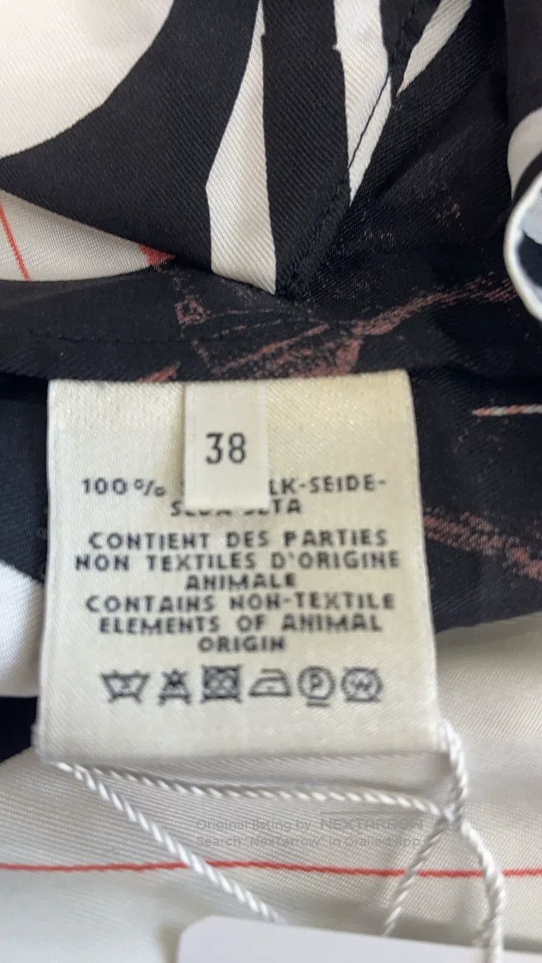 Hermes Hermes Silk Twill Shirt Size XS / US 0-2 / IT 36-38 - 4 Thumbnail