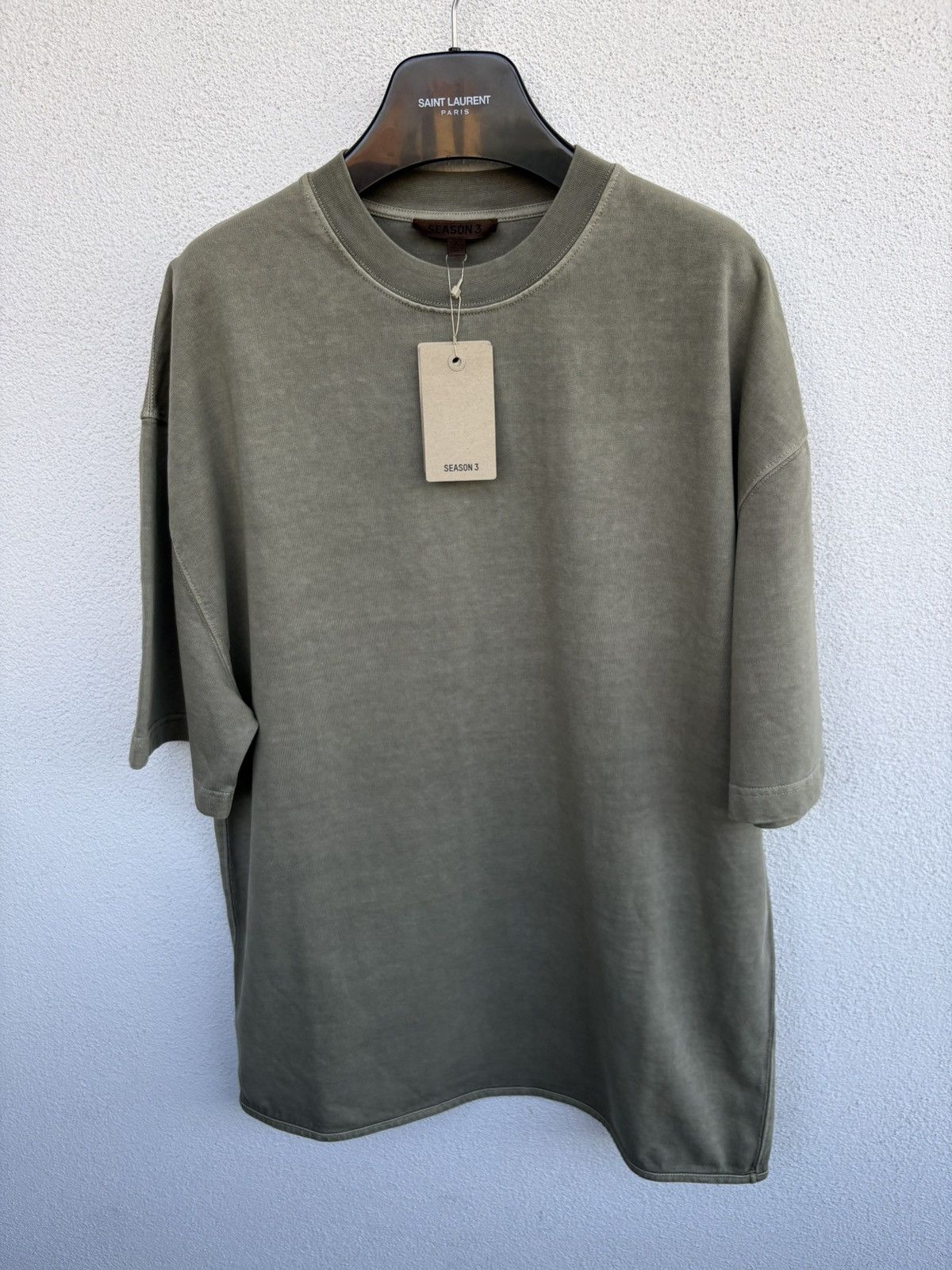 Yeezy Yeezy season basic tee oversize S Size US S / EU 44-46 / 1 - 1 Thumbnail