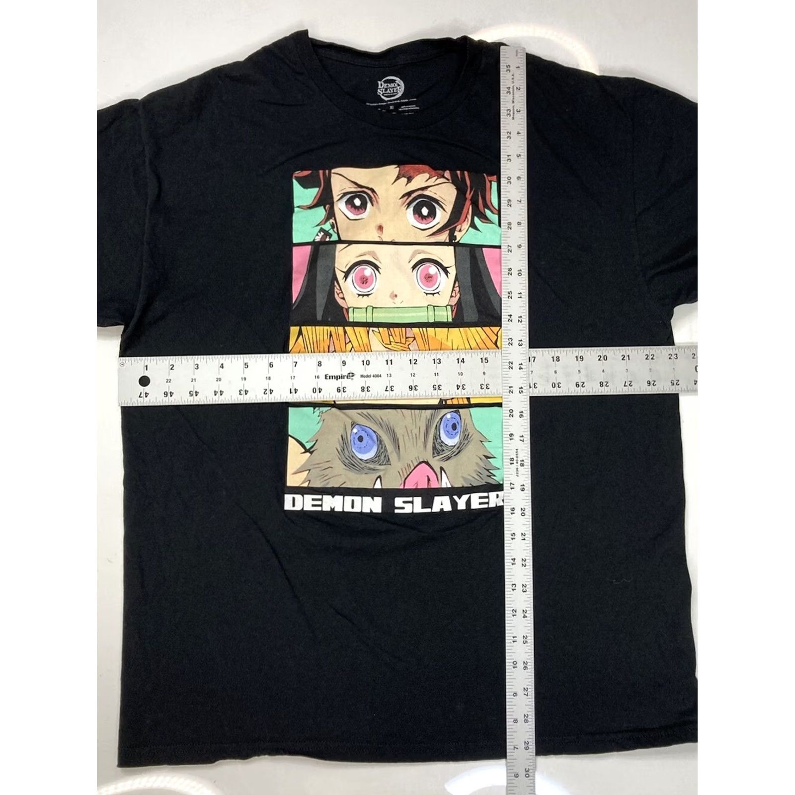 Vintage Demon Slayer Graphic T-shirt Men XL Black Short Sleeve Size US XL / EU 56 / 4 - 5 Thumbnail
