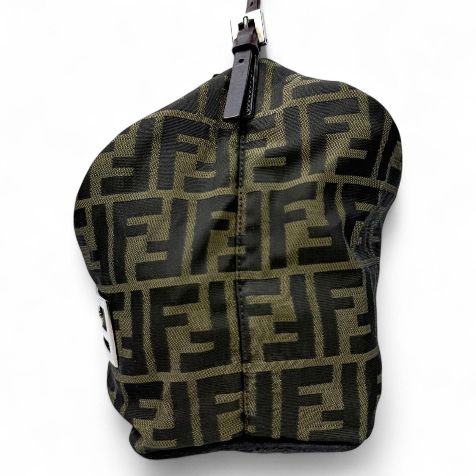 Fendi Fendi - Vintage Zucca Canvas Hobo Bag Size ONE SIZE - 4 Thumbnail