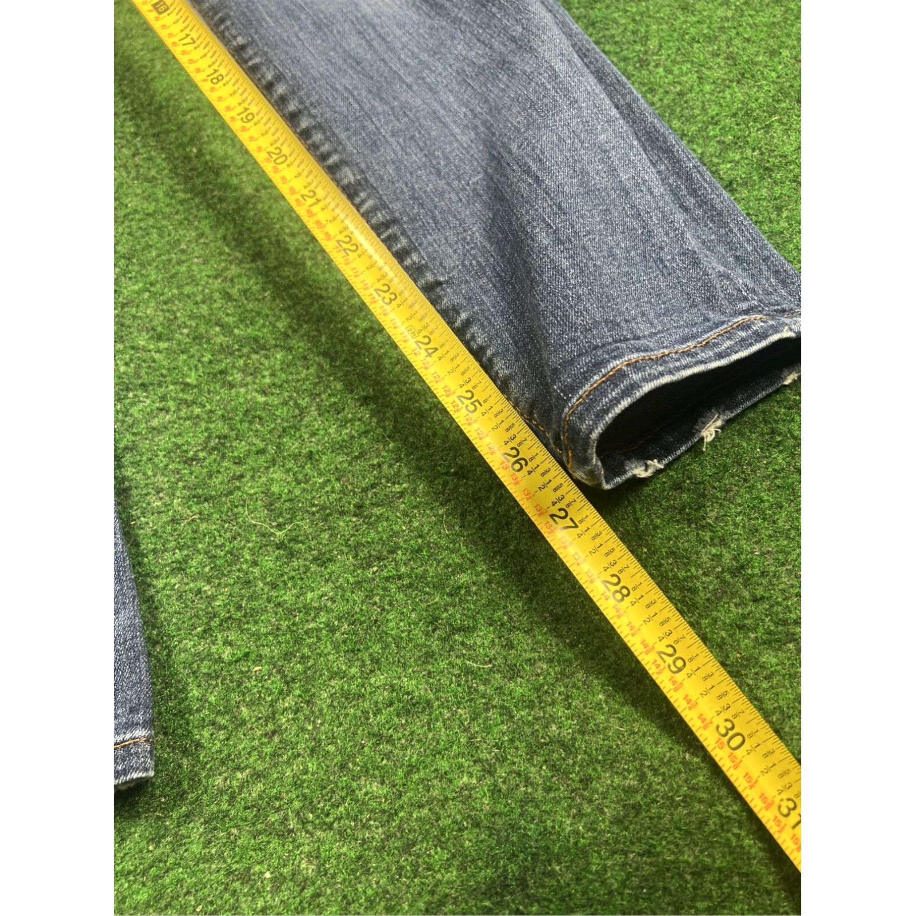 Loft Ann Taylor Loft Relaxed Skinny Crop Denim Blue Jeans Womens Size 27 / 4 29x27 Size 27" / US 4 / IT 40 - 7 Thumbnail