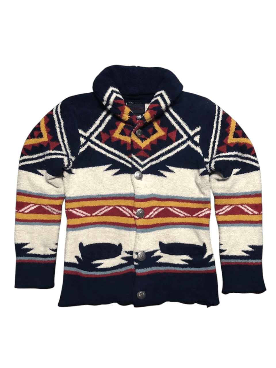 Japanese Brand × Native GRAIL💥 ANTIBALISTIC NAVAJO FULL PRINT BUTTON JACKET Size US M / EU 48-50 / 2 - 1 Thumbnail