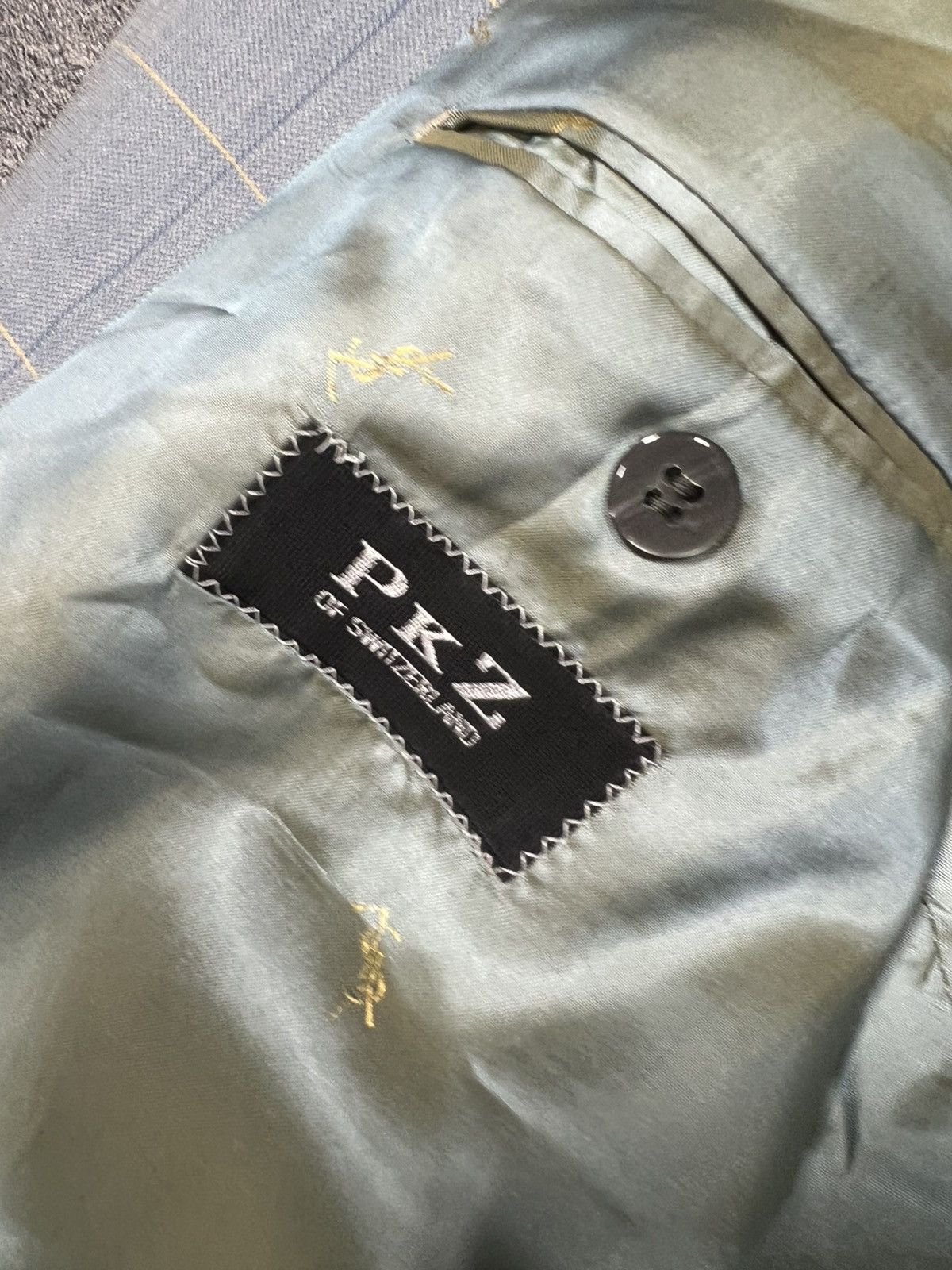 Yves Saint Laurent Yves Saint Laurent pour home blazer blue jacket YSL unisex Size 40R - 9 Thumbnail