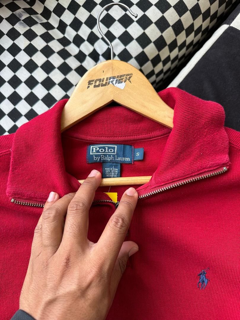 Polo Ralph Lauren × Vintage VINTAGE POLO RALPH LAUREN HALFZIPPER Size US S / EU 44-46 / 1 - 2 Thumbnail