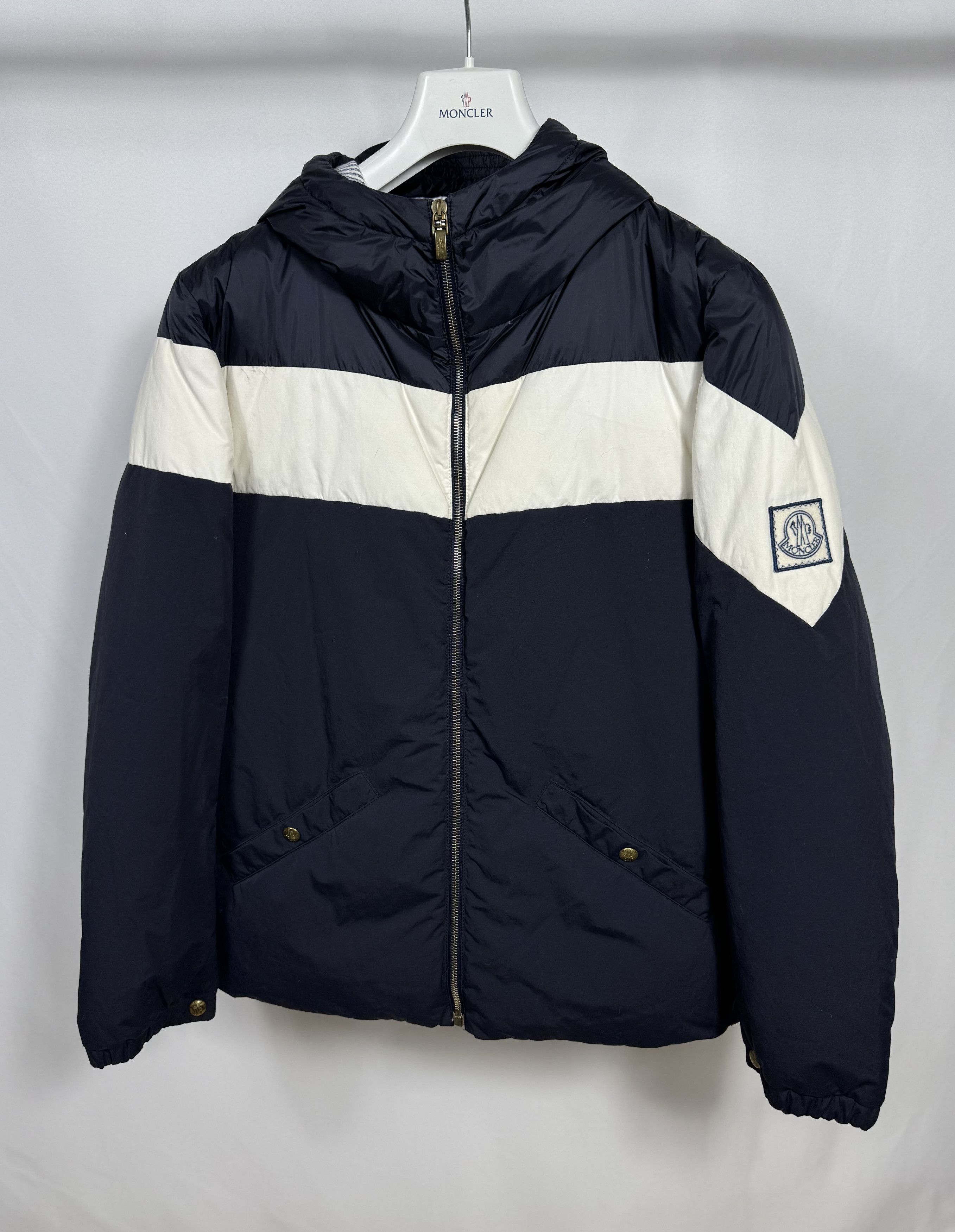 【値下げ】MONCLER GAMME BLEU メンズポロ【L】 Moncler × Moncler Gamme Bleu × Thom Browne Moncler Gamme Bleu