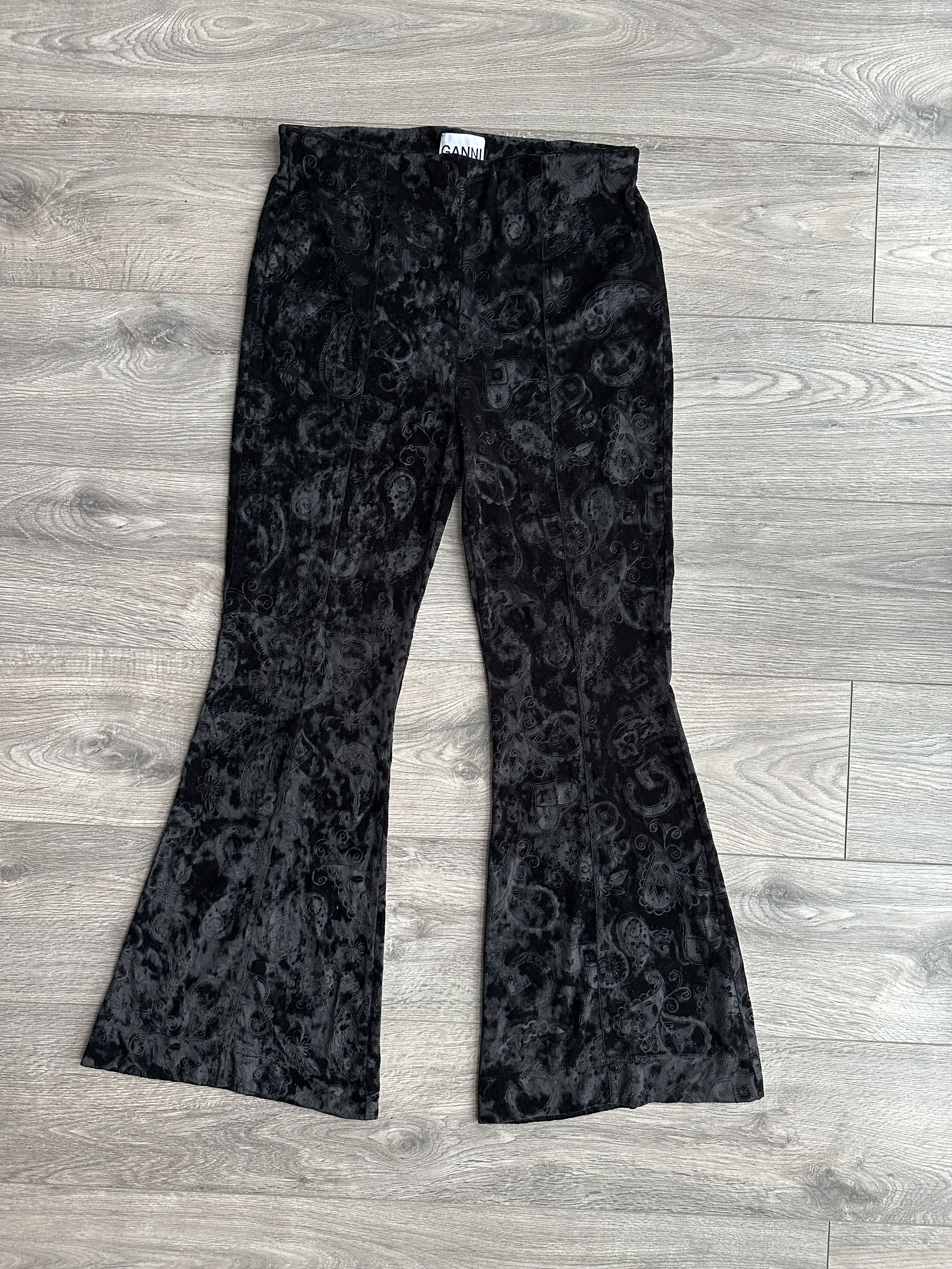 Ganni Ganni Velour pants Size 28" / US 6 / IT 42 - 3 Thumbnail