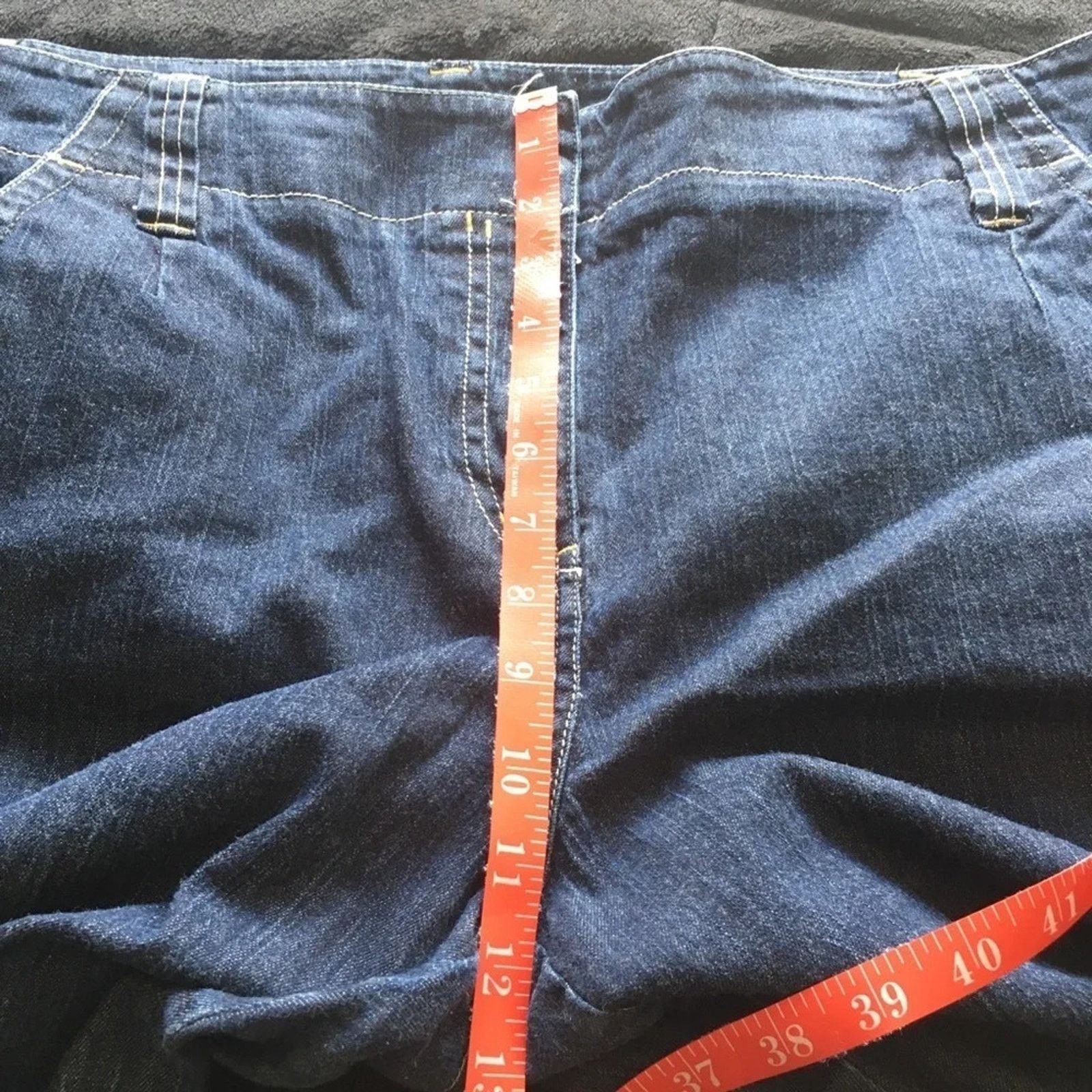 The Unbranded Brand INC Capri jeans, size tag missing, possibly XL Size 38" / US 16 / IT 52 - 6 Thumbnail