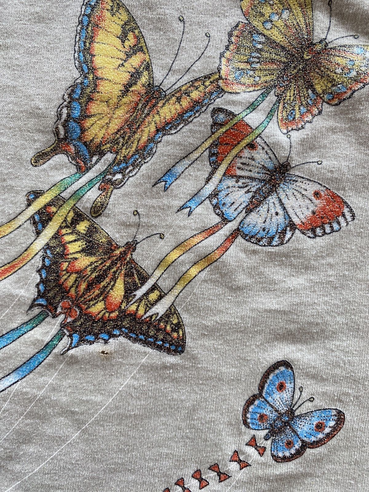 Vintage 90s teddy bear butterfly art shirt sz L Size US L / EU 52-54 / 3 - 4 Thumbnail