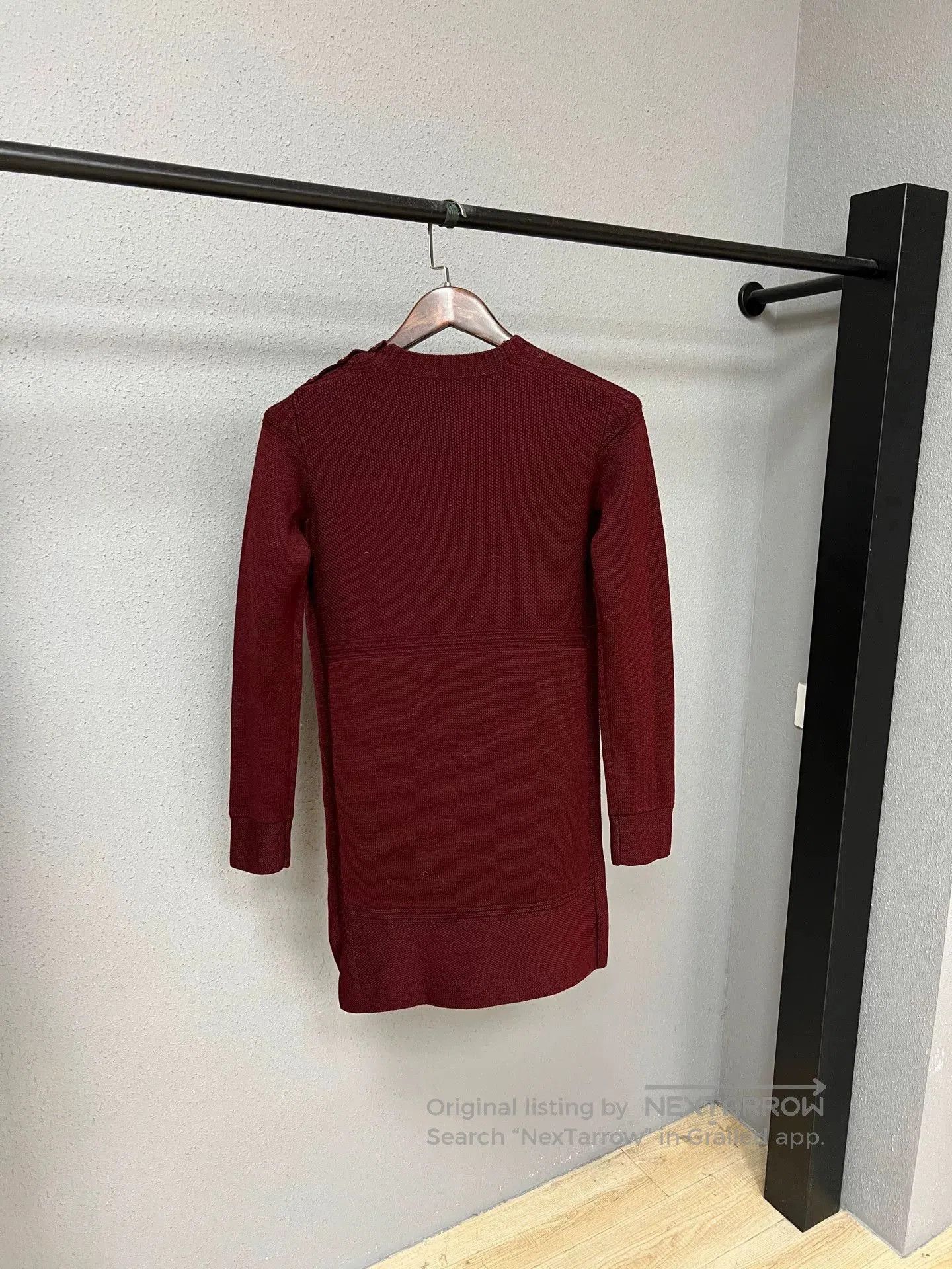 Hermes red knitted dress from Hermes. Size S / US 4 / IT 40 - 2 Thumbnail