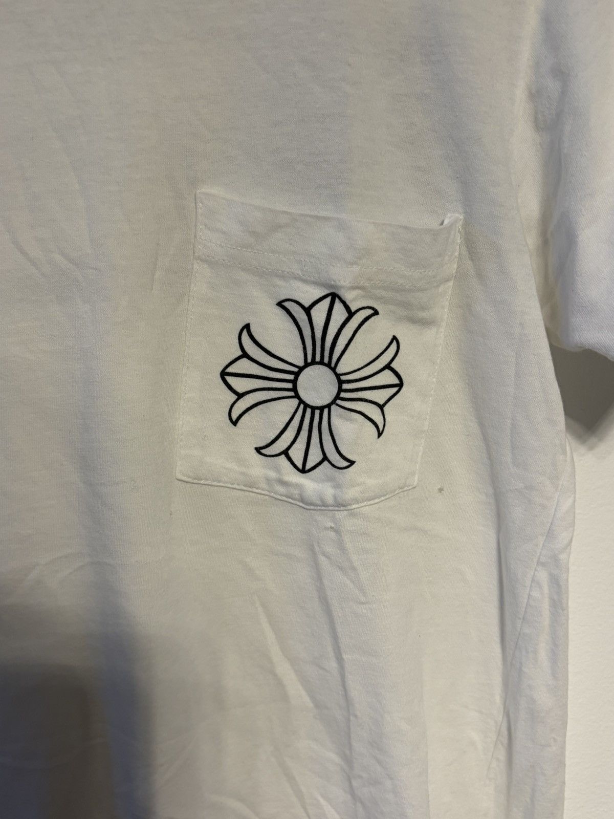 Chrome Hearts Chrome Hearts Vintage Pocket Tee Size US S / EU 44-46 / 1 - 2 Thumbnail