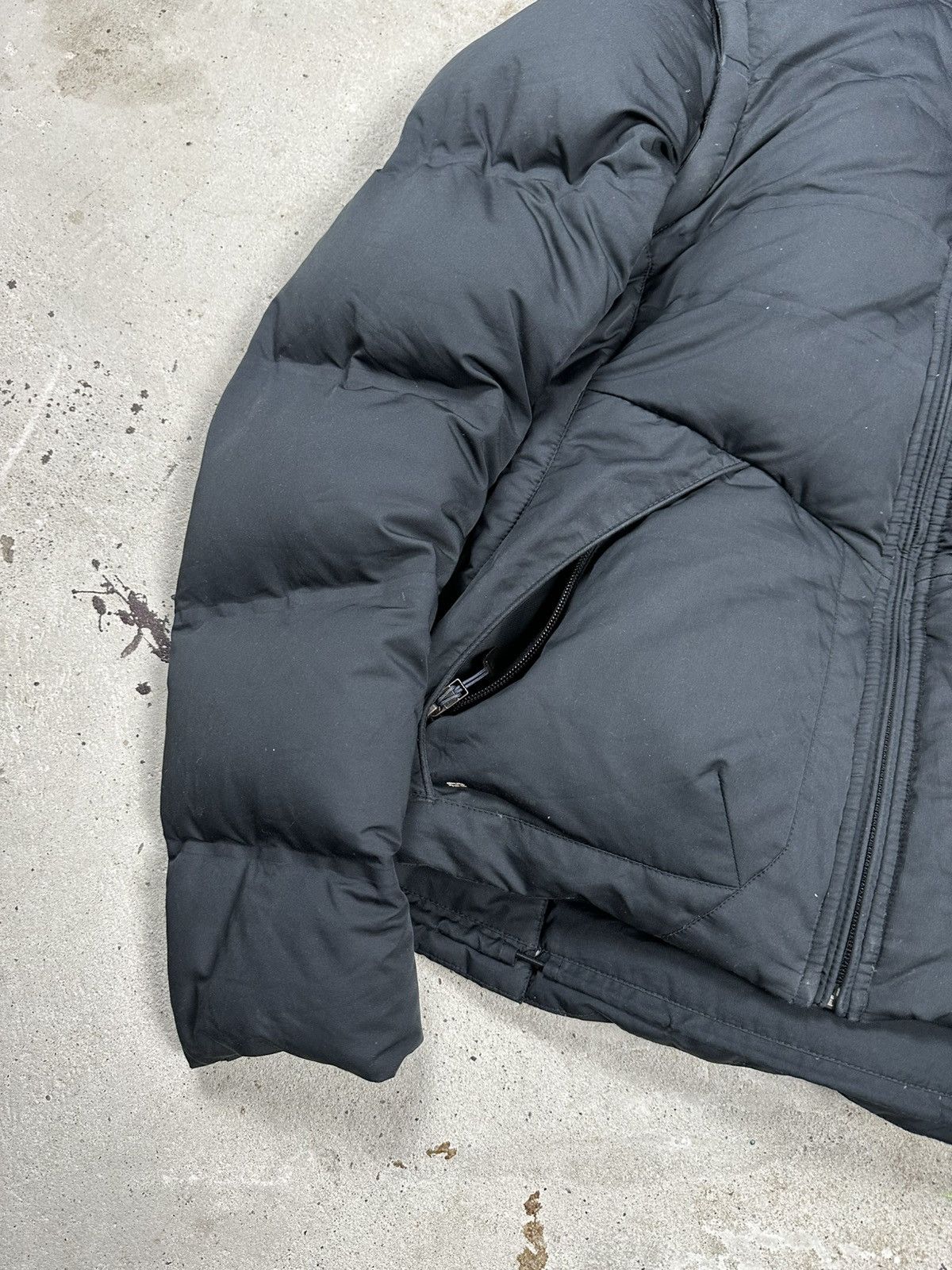 Nike × Nike ACG × Vintage Vintage Y2K Nike ACG Black Faux Fuf Puffer Jacket Down Rare Size M / US 6-8 / IT 42-44 - 3 Thumbnail