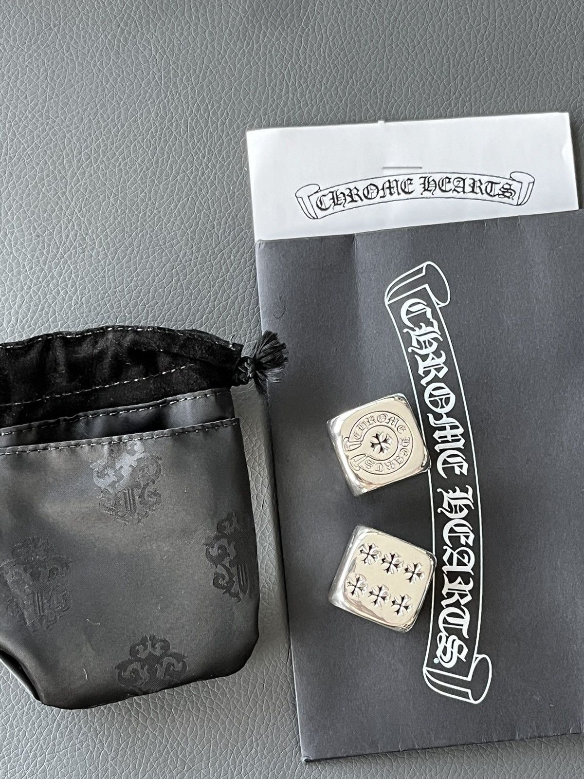 Chrome Hearts Extremely RARE Chrome Hearts Dice Set (x2) Size ONE SIZE - 10 Thumbnail