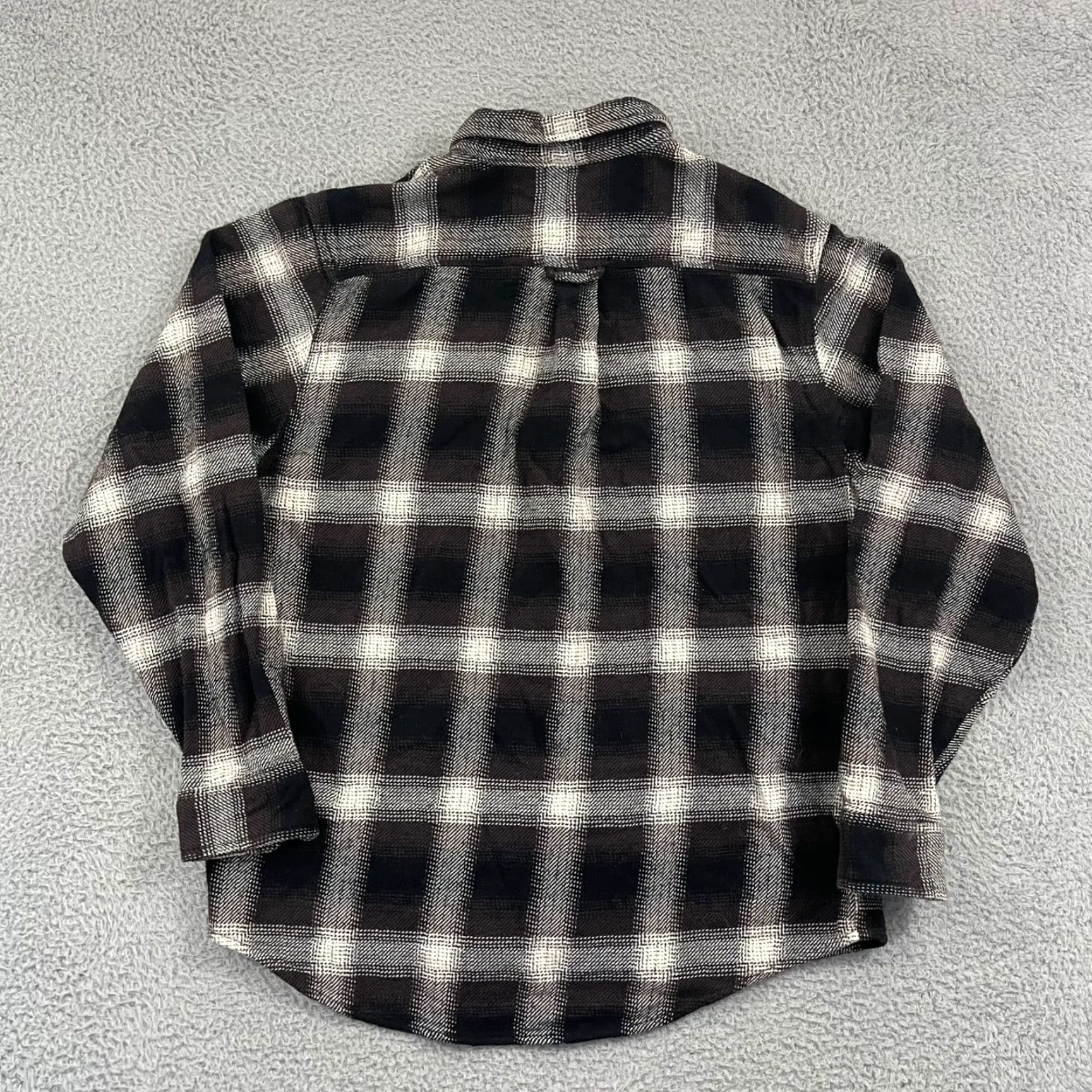Orvis Orvis Shirt Mens M Brown Plaid Flannel Long Sleeve Button Pocket Heavy Cotton Size US M / EU 48-50 / 2 - 7 Thumbnail