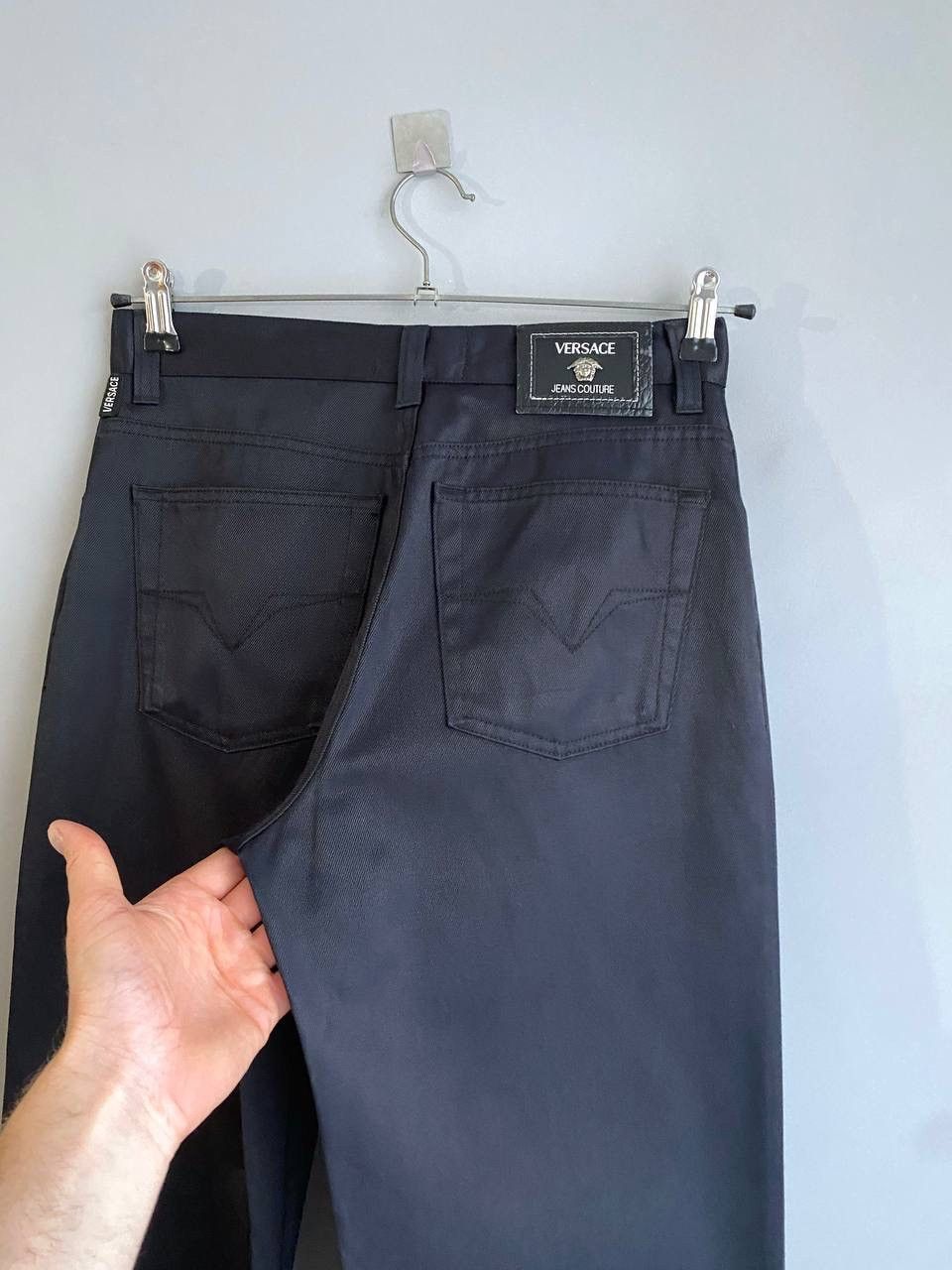Versace Jeans Couture Vintage Versace Jeans Couture Men's Wide Leg Jeans, W29 L30 Size US 29 - 11 Thumbnail