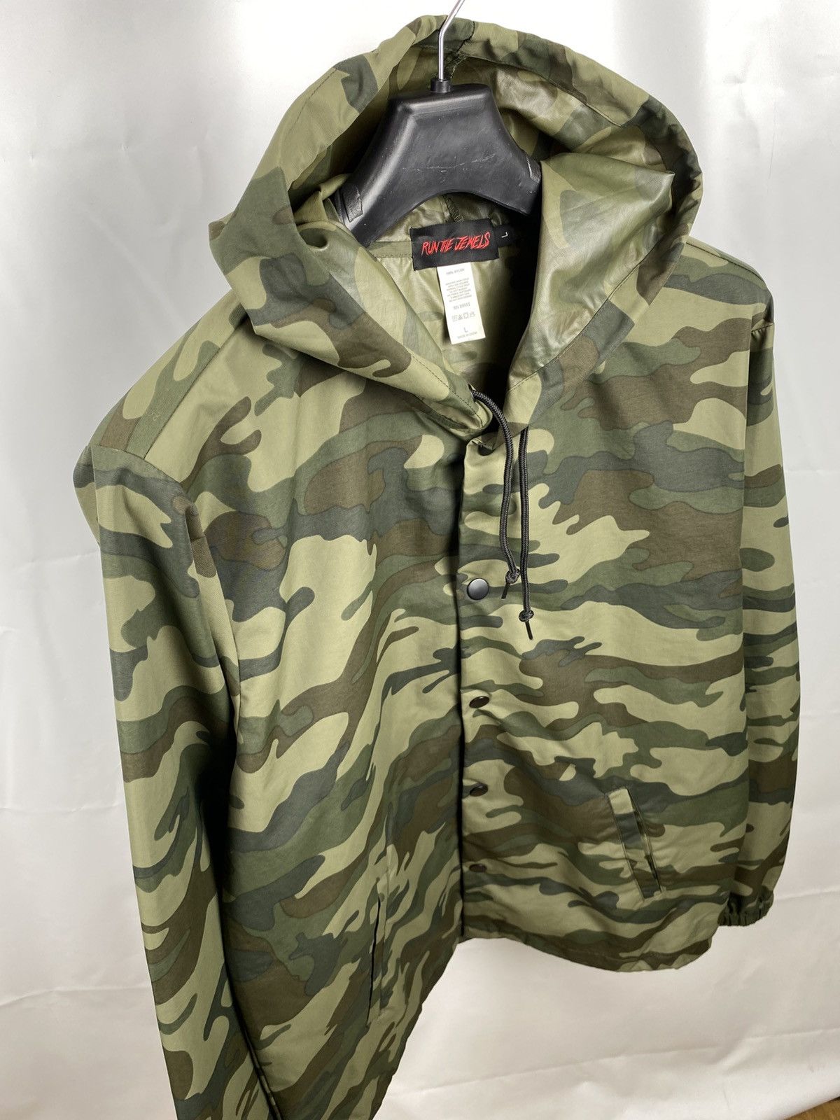 Run The Jewels Run The Jewels Daylight Curfew Nylon Jacket Camo Rare size L Size US L / EU 52-54 / 3 - 7 Thumbnail
