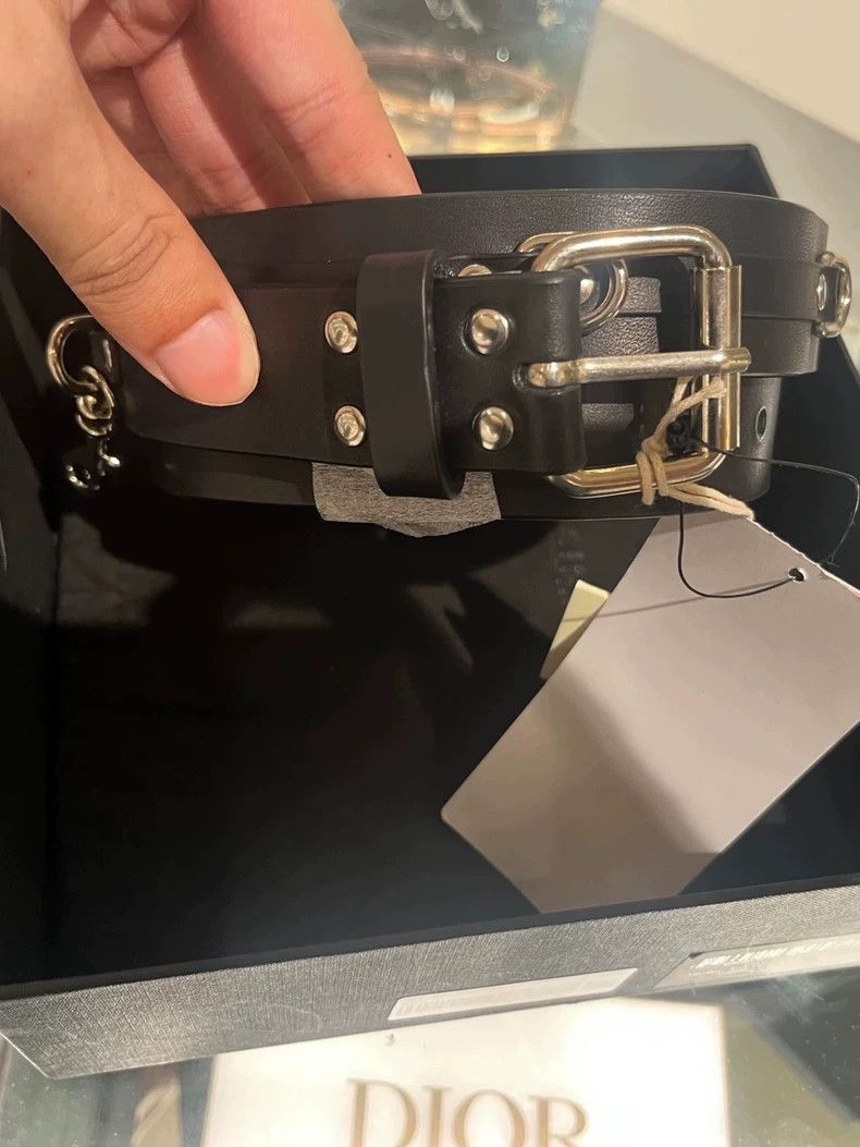 小物 vetements ring leather belt Vetements Leather Ring Belt - Black | Garmentory