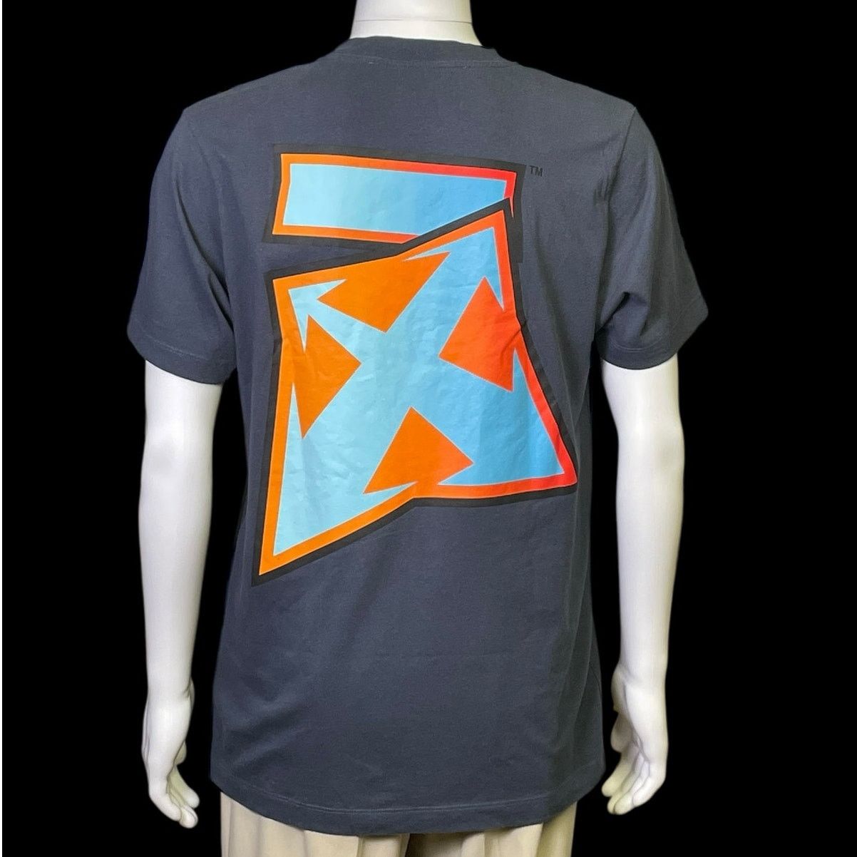 Off-White Off-White Degrade Thunder Outerspace Light Slim Graphic Tee Size US L / EU 52-54 / 3 - 1 Thumbnail