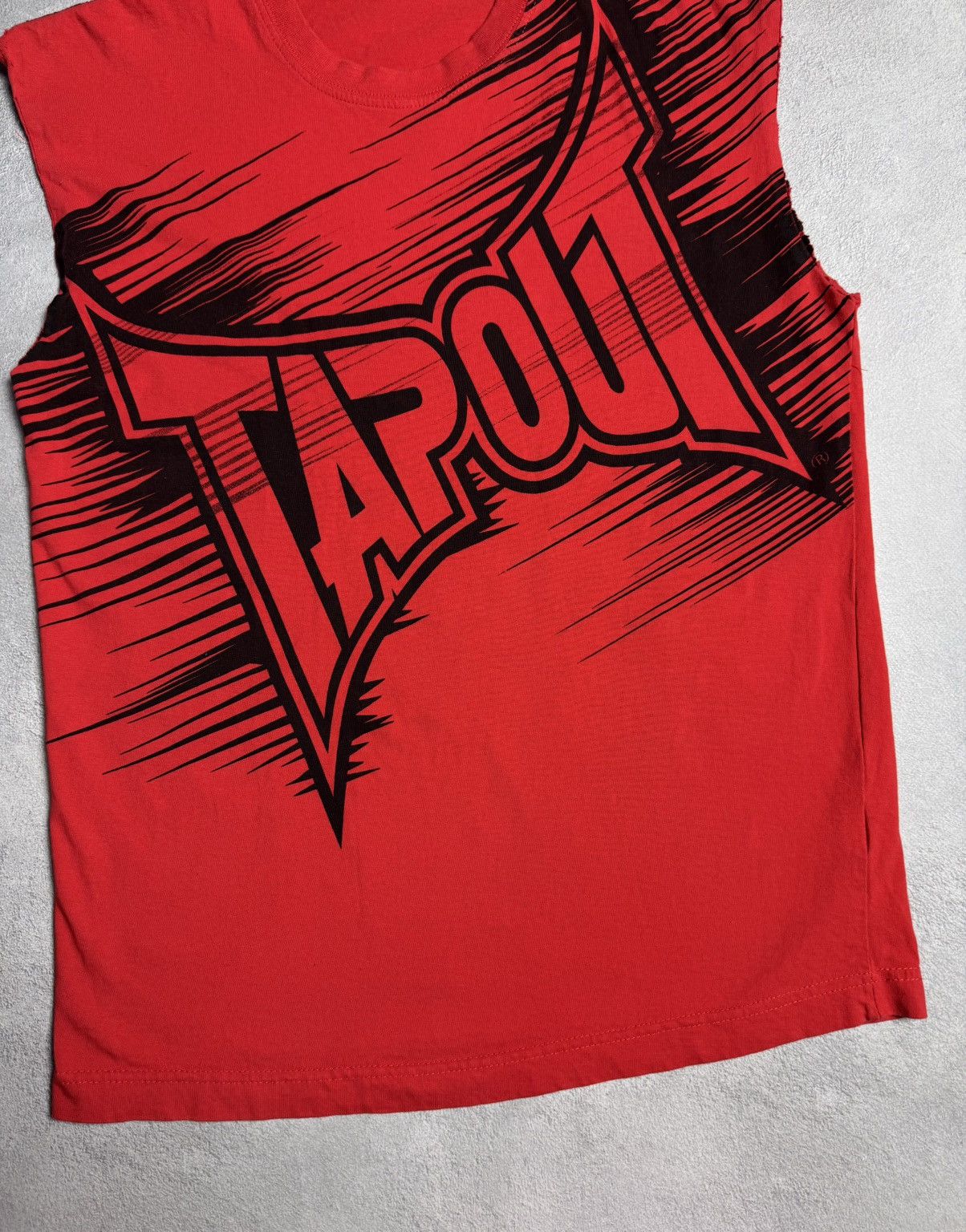 Tapout TAPUOT Cotton Crewneck Tank Top Big Logo Size US M / EU 48-50 / 2 - 4 Thumbnail