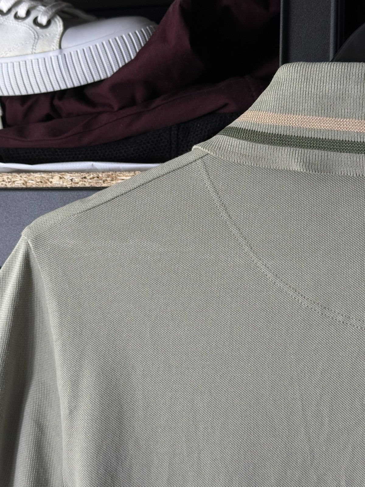 Vivienne Westwood Vivienne Westwood Orb Logo Polo Shirt Khaki Cotton Men’s M Size US M / EU 48-50 / 2 - 15 Thumbnail