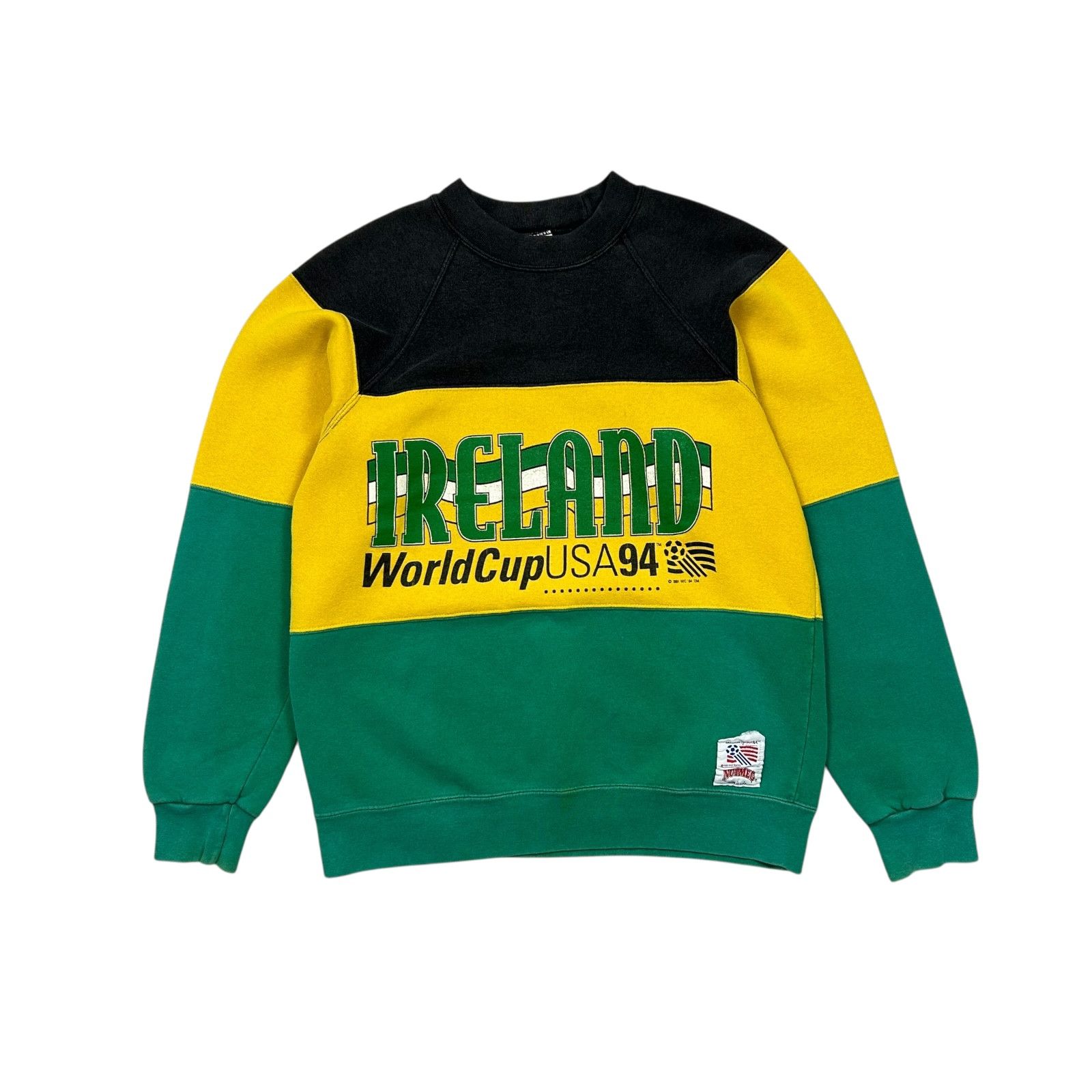 Nutmeg 90s WORLD CUP USA 1994 NUTMEG TEAM IRELAND SWEATSHIRT Size US M / EU 48-50 / 2 - 1 Thumbnail