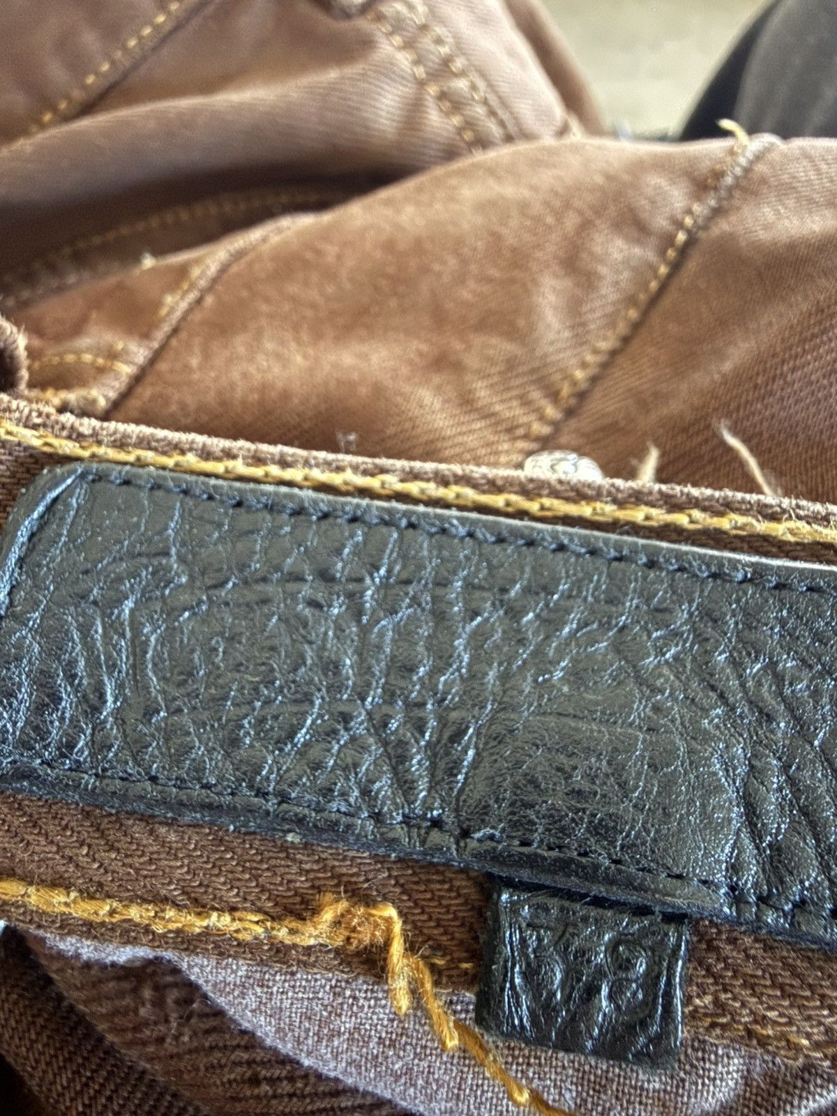 Chrome Hearts Chrome Hearts Multi Patch Brown Levi 501 Size US 38 / EU 54 - 11 Thumbnail