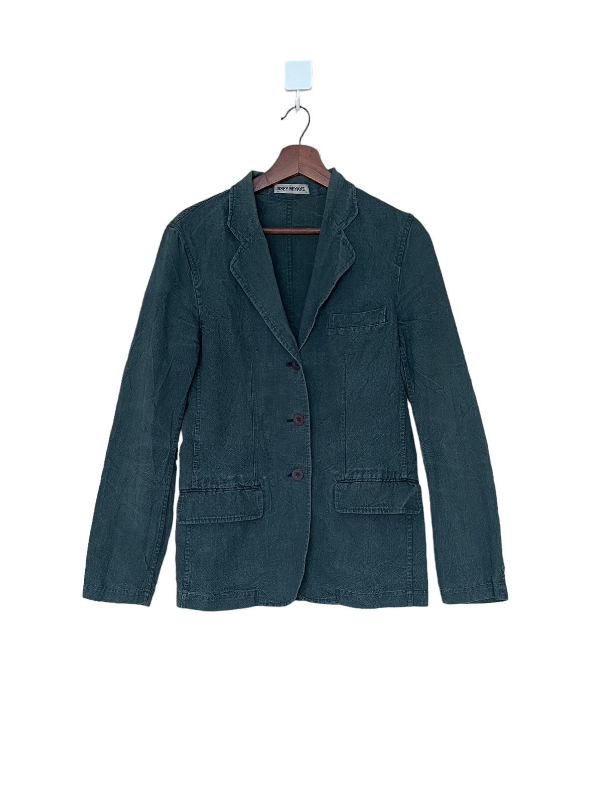 Issey Miyake × Japanese Brand Vintage Japanese Brand Issey Miyake Jacket 1990s Size US M / EU 48-50 / 2 - 1 Thumbnail