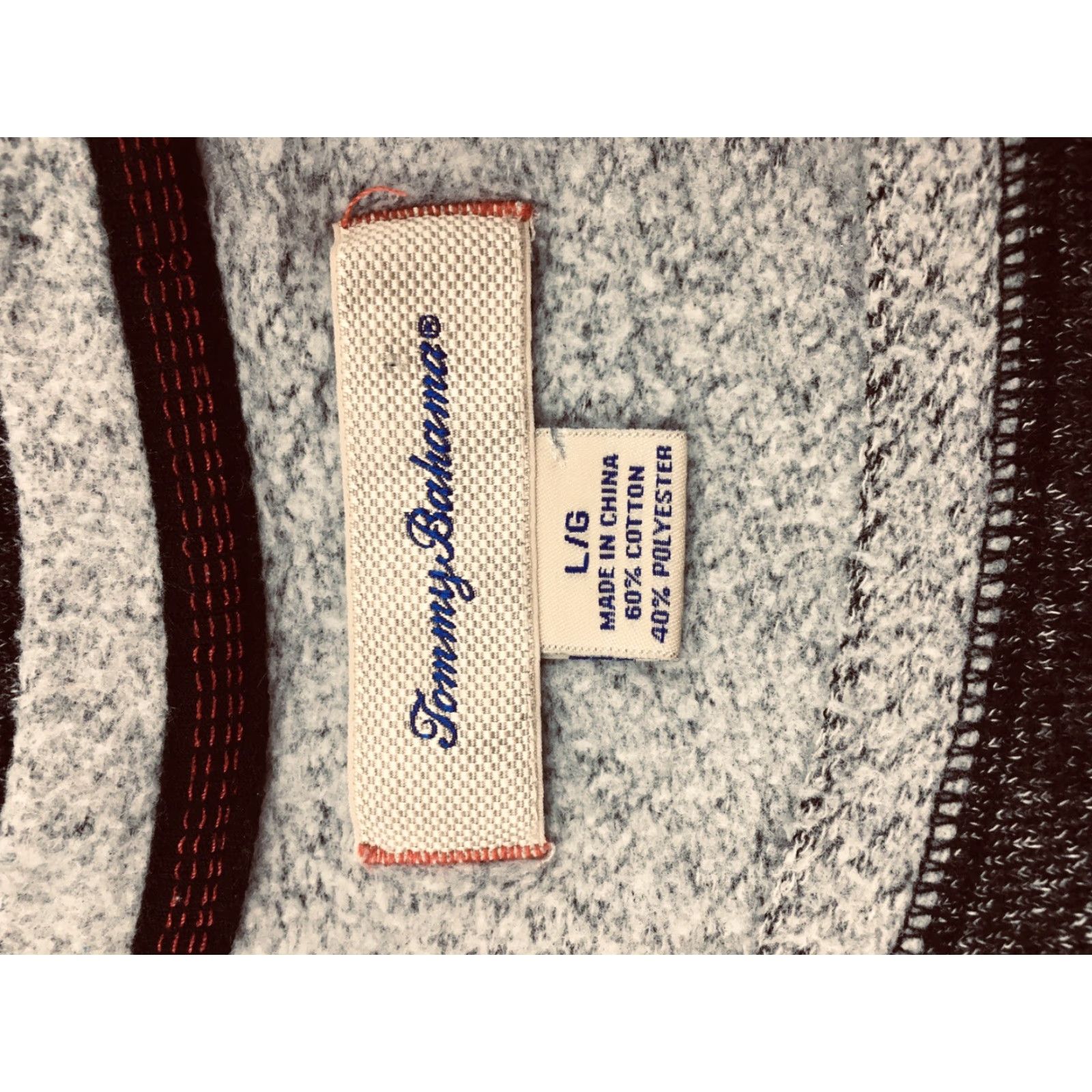 Tommy Bahama Tommy Bahama Sweater Men Large Grey Long Sleeve Pullover Round Neck Size US L / EU 52-54 / 3 - 4 Thumbnail