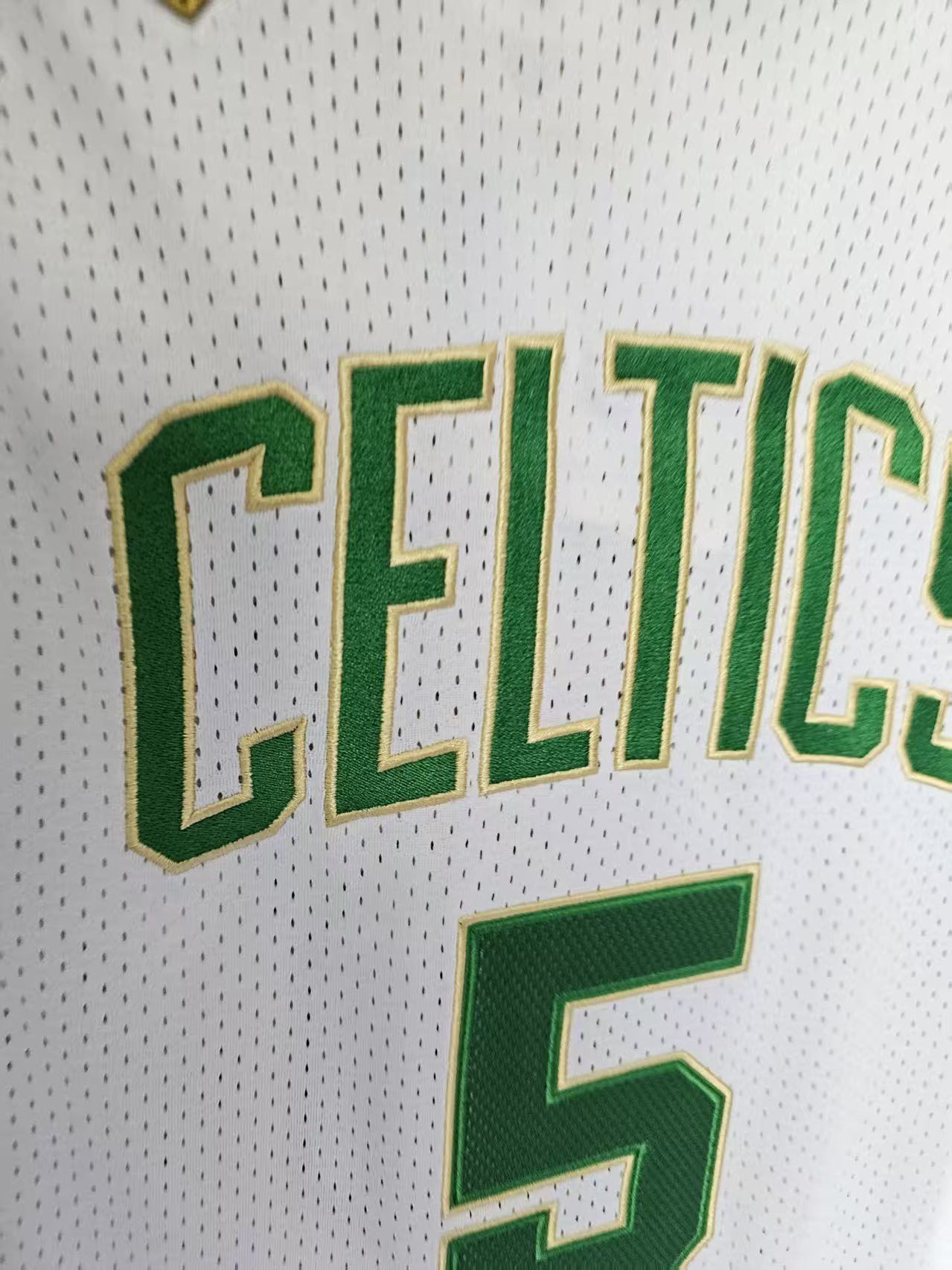 NBA Boston Celtics #5 Kevin Garnett Jersey Double Stitched L Size US L / EU 52-54 / 3 - 4 Thumbnail