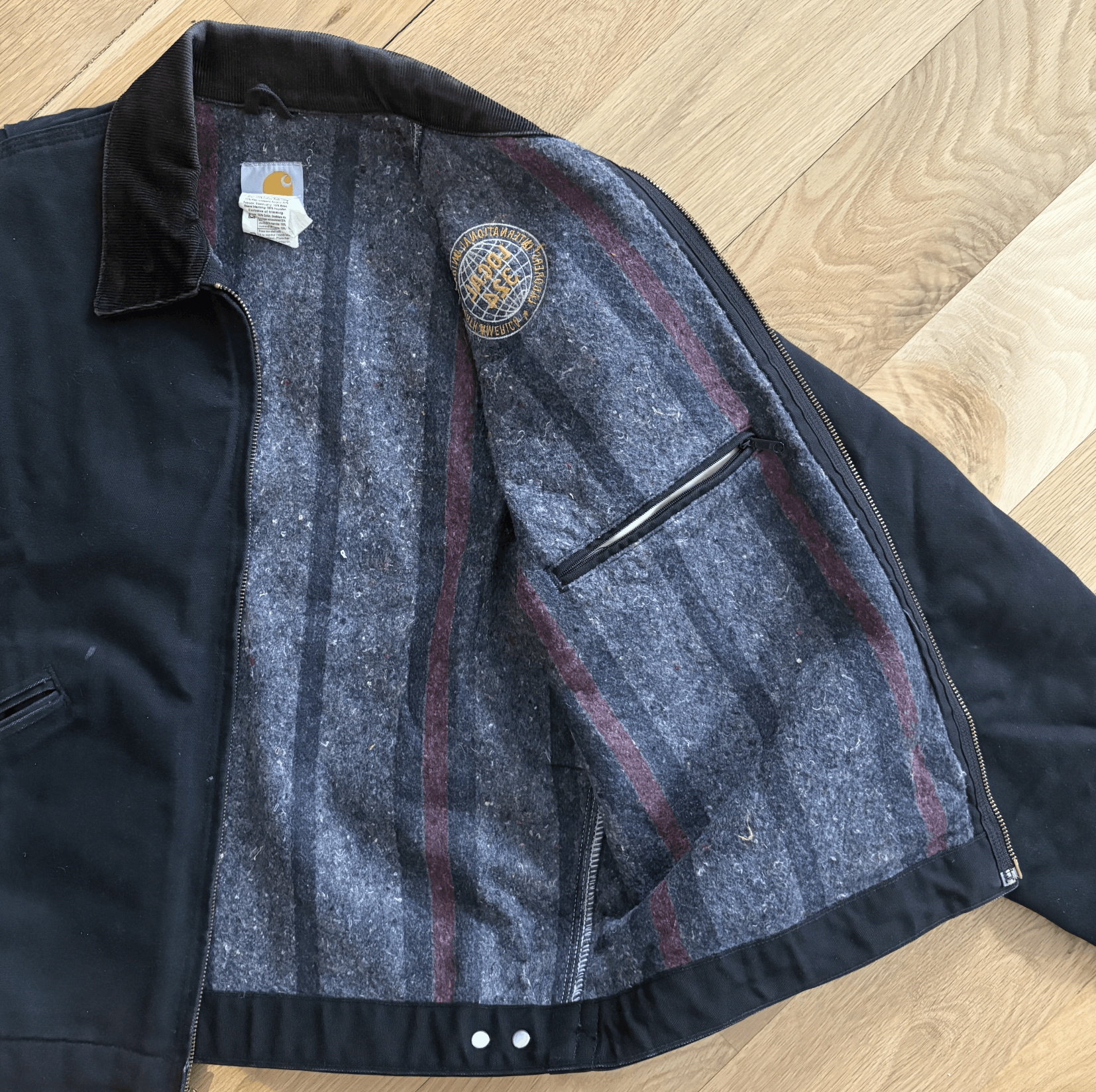 Carhartt Made in USA Carhartt Detroit Jacket - Local 324 LIUNA Size US M / EU 48-50 / 2 - 5 Thumbnail