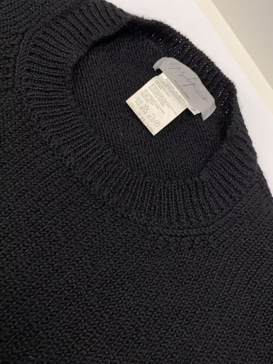 Yohji Yamamoto Wool Knit Sweater Size US L / EU 52-54 / 3 - 3 Thumbnail