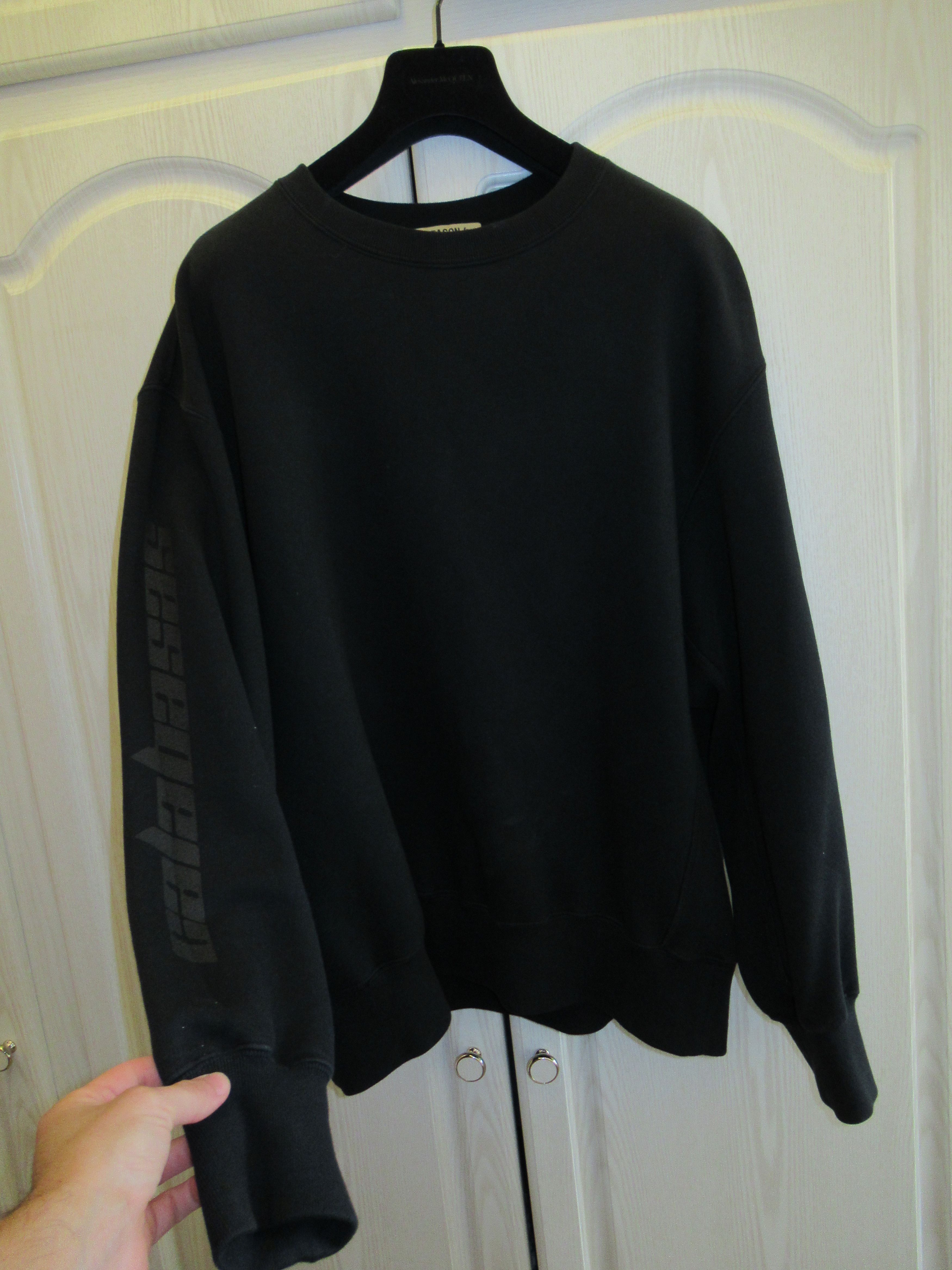 Kanye West Yeezy Season 4 Calabasas Black Sweatshirt Sz M Kanye West Size US M / EU 48-50 / 2 - 3 Thumbnail