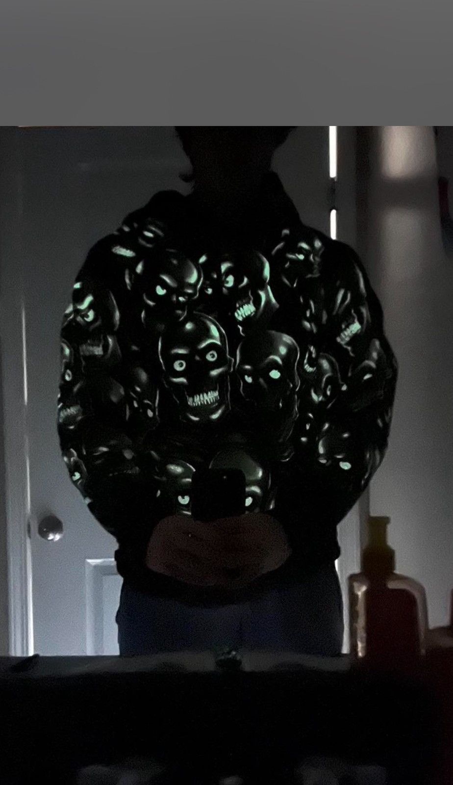 Supreme Supreme SkullPile Glow pullover Hoodie M Size US M / EU 48-50 / 2 - 1 Thumbnail