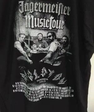 Band Tees Molotov Jagermeister Music Tour Summer 2013 Rare Graphic Size US M / EU 48-50 / 2 - 3 Thumbnail