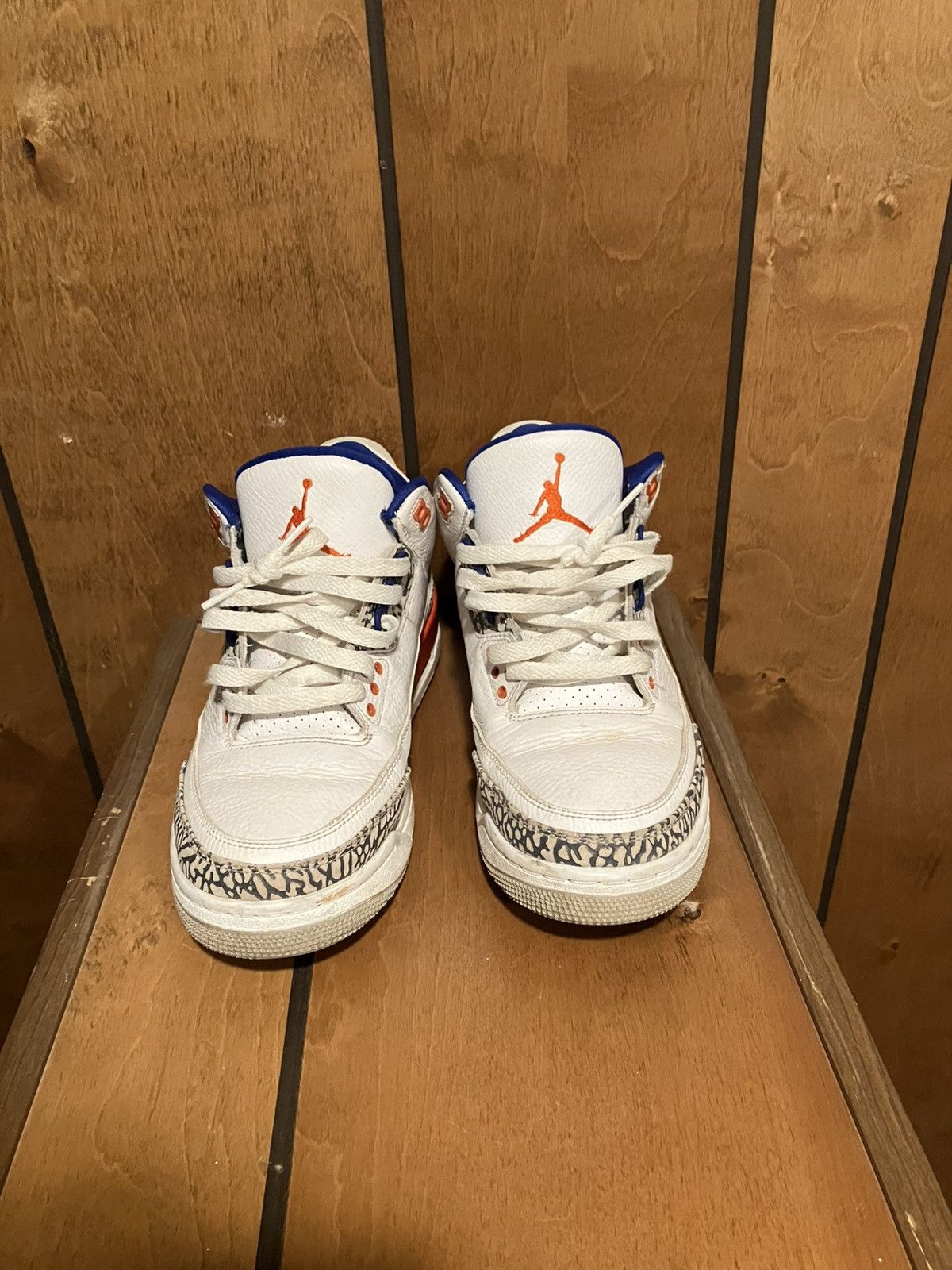 Jordan Brand × Nike Jordan Retro 3 “Knicks” Size US 8 / EU 41 - 2 Thumbnail