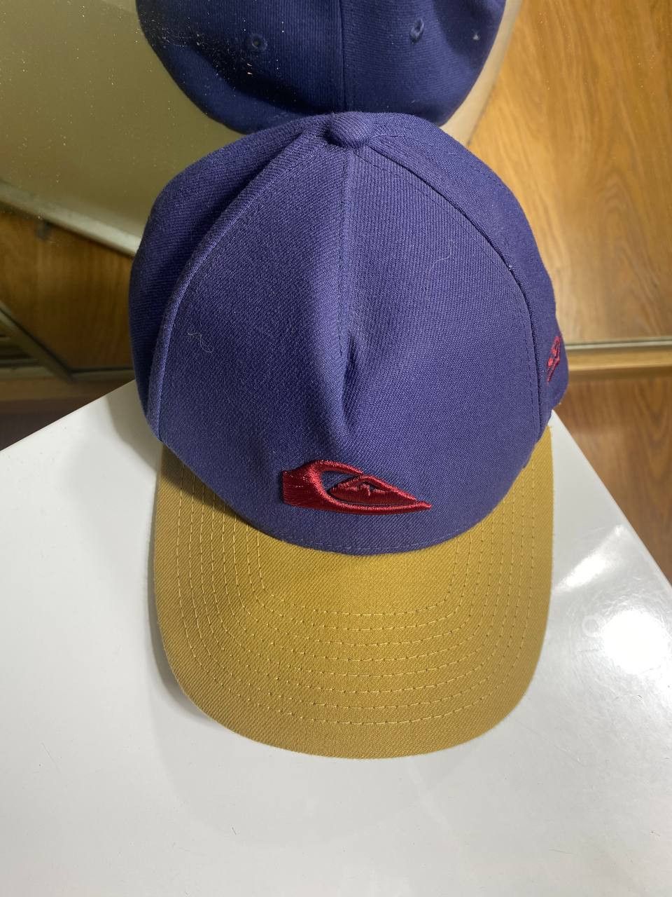 Quiksilver × Vintage vintage quiksilver cap unisex blue navy skate Size ONE SIZE - 2 Thumbnail