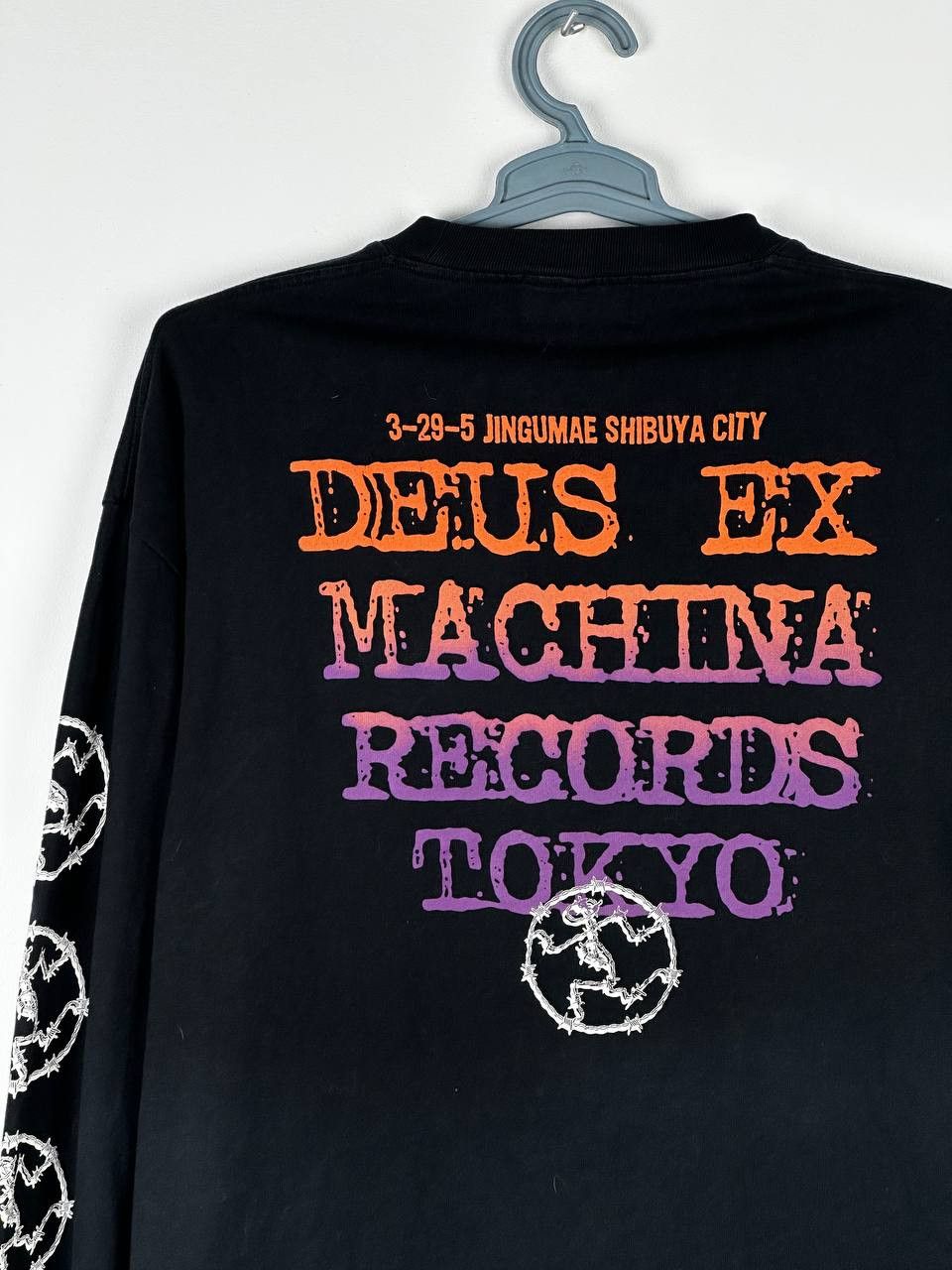 Deus Ex Machina Deus Ex Records Machina Encryption Longsleeve T Shirt Size US L / EU 52-54 / 3 - 11 Thumbnail