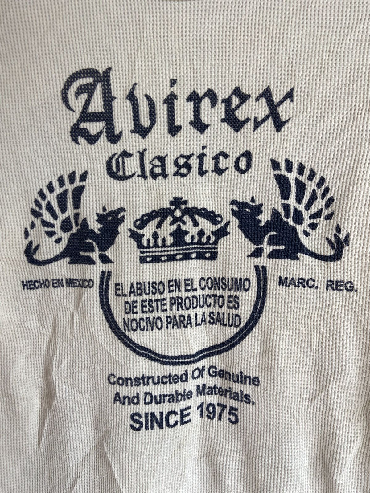 Le Grande Bleu (L.G.B.) Vintage Y2K Avirex Clasico Longsleeve Size US M / EU 48-50 / 2 - 4 Thumbnail