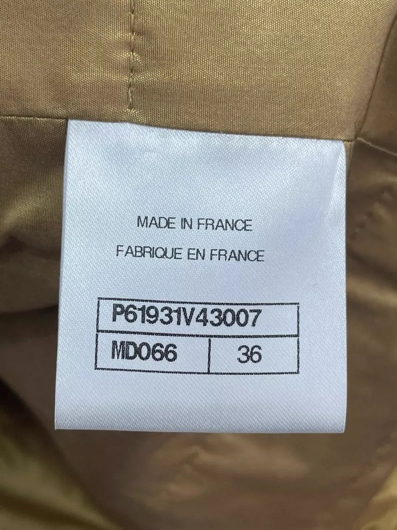 Chanel Egyptian series gold silk woven jacket 2504-Nextarro