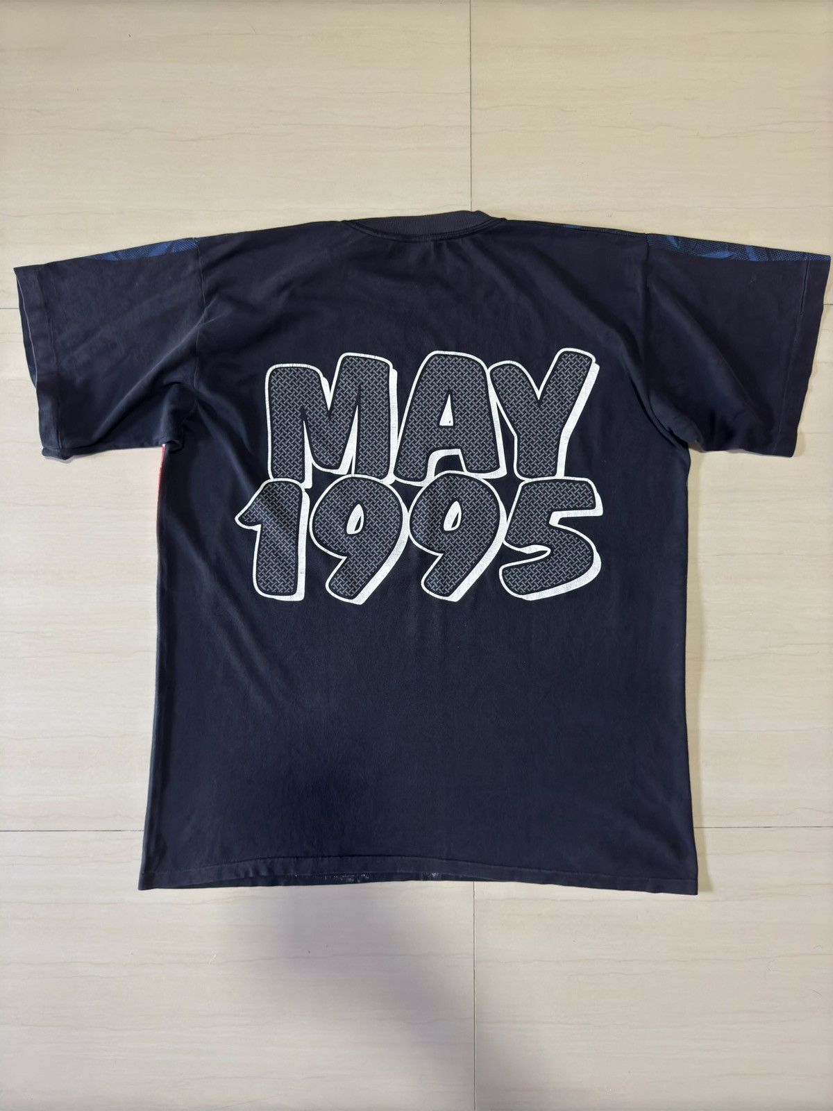 Vintage May 1995 Mike Tyson 90’s Champion Boxing AOP T-America Shirt Size US XL / EU 56 / 4 - 2 Thumbnail