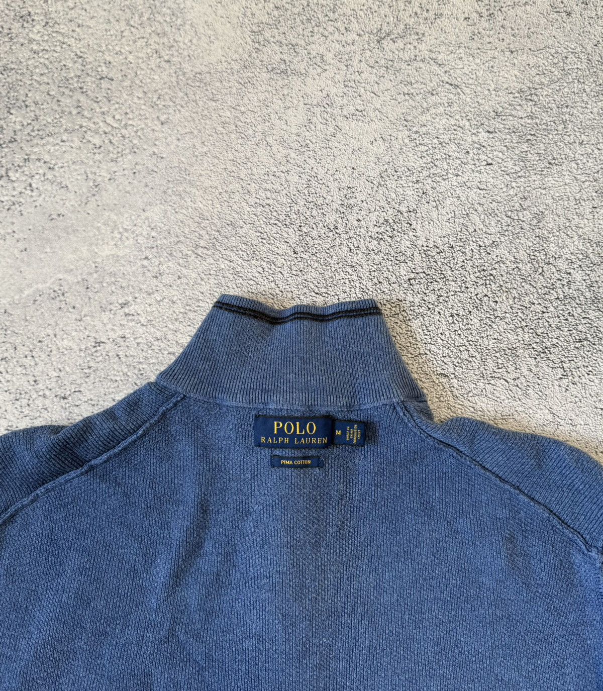 Polo Ralph Lauren Polo Ralph Lauren Sweater 1/4 Zip Knit Pullover Cotton Men M Size US M / EU 48-50 / 2 - 10 Thumbnail