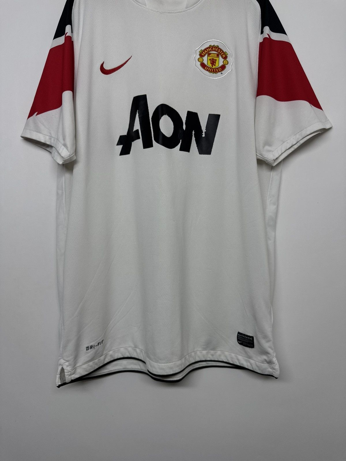 Nike Vintage Manchester United Nike Away Football Shirt Soccer Size US L / EU 52-54 / 3 - 7 Thumbnail