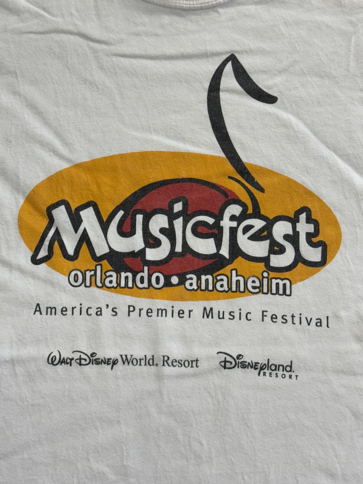 Gildan Disney Resort Music Fest T-shirt Orlando Anaheim - L Size US L / EU 52-54 / 3 - 3 Thumbnail