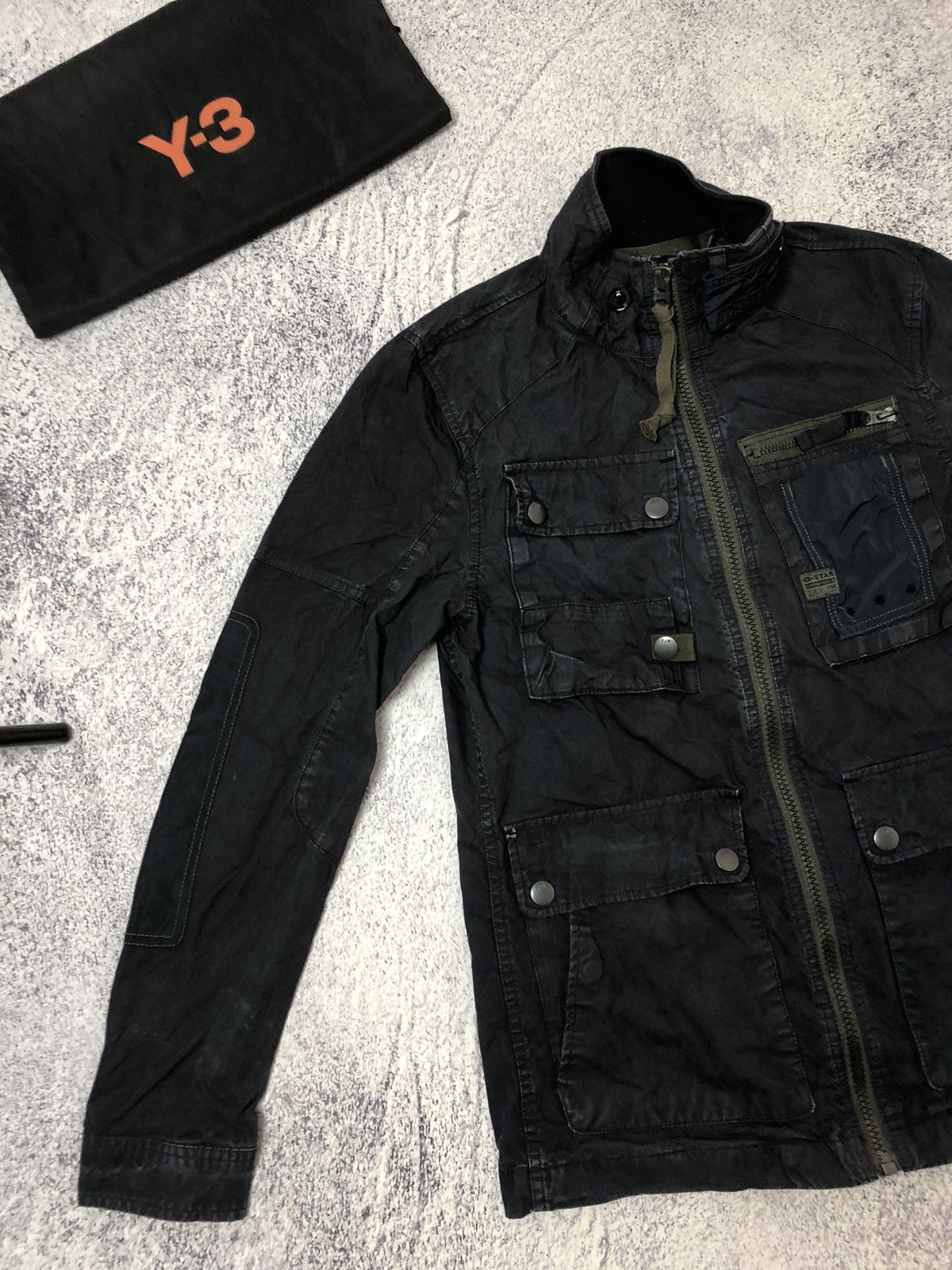 G-Star × Vintage Men’s vintage jacket G-Star Raw size S casual y2k Size US S / EU 44-46 / 1 - 2 Thumbnail
