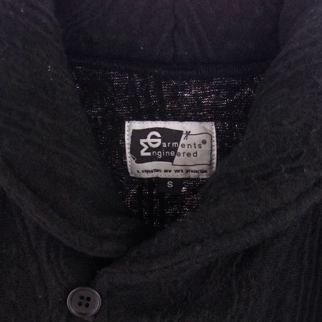 Engineered Garments Engineered Garments Shawl Collar Belted Knit Tailored Jacket Men’s Blazer S Black Unconstructed Shawl Collar Belted Knit Tailored Jacket Men’s Size 36R - 3 Thumbnail