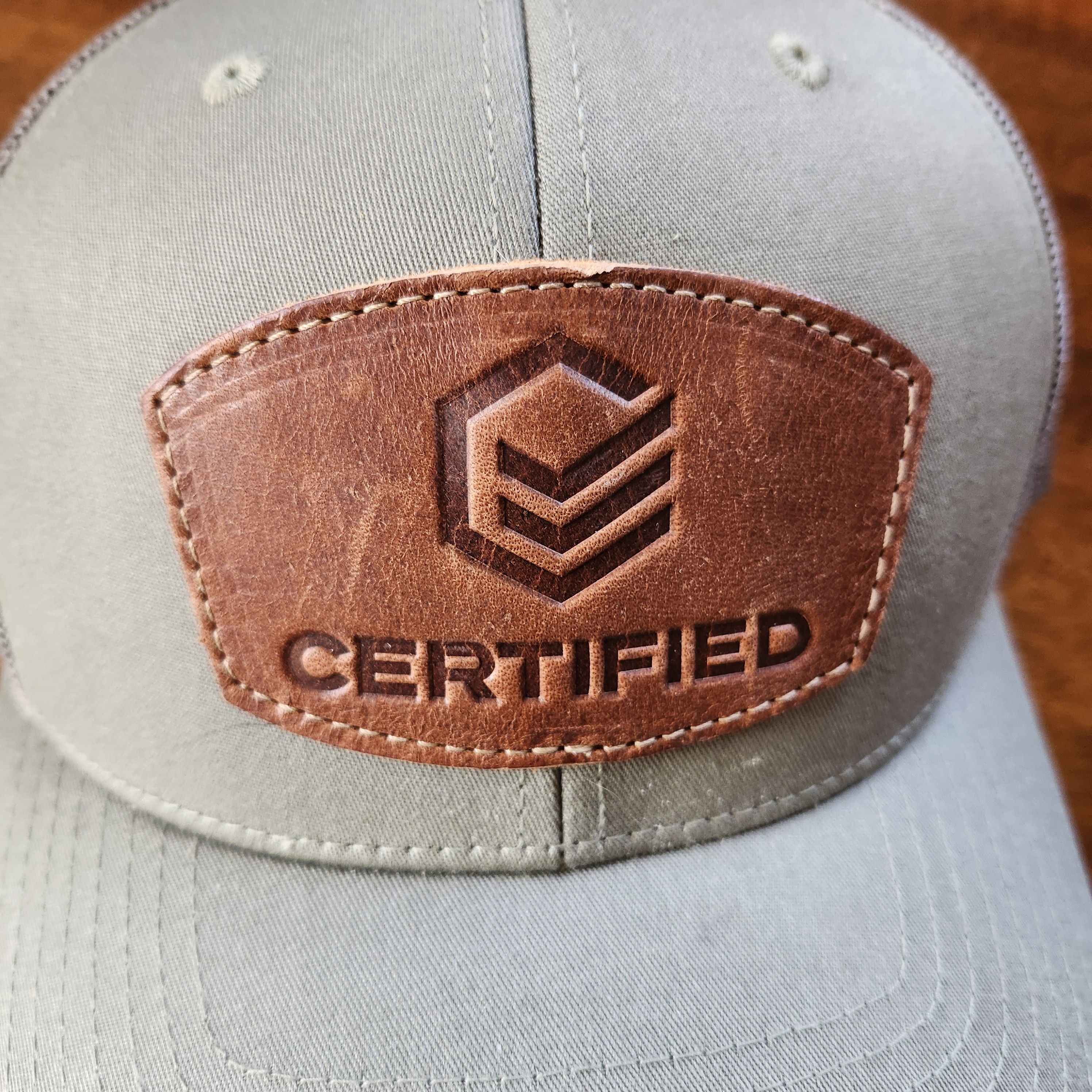 Richardson Richardson 772 Trucker Hat Green Snapback Certified Leather Size ONE SIZE - 2 Thumbnail