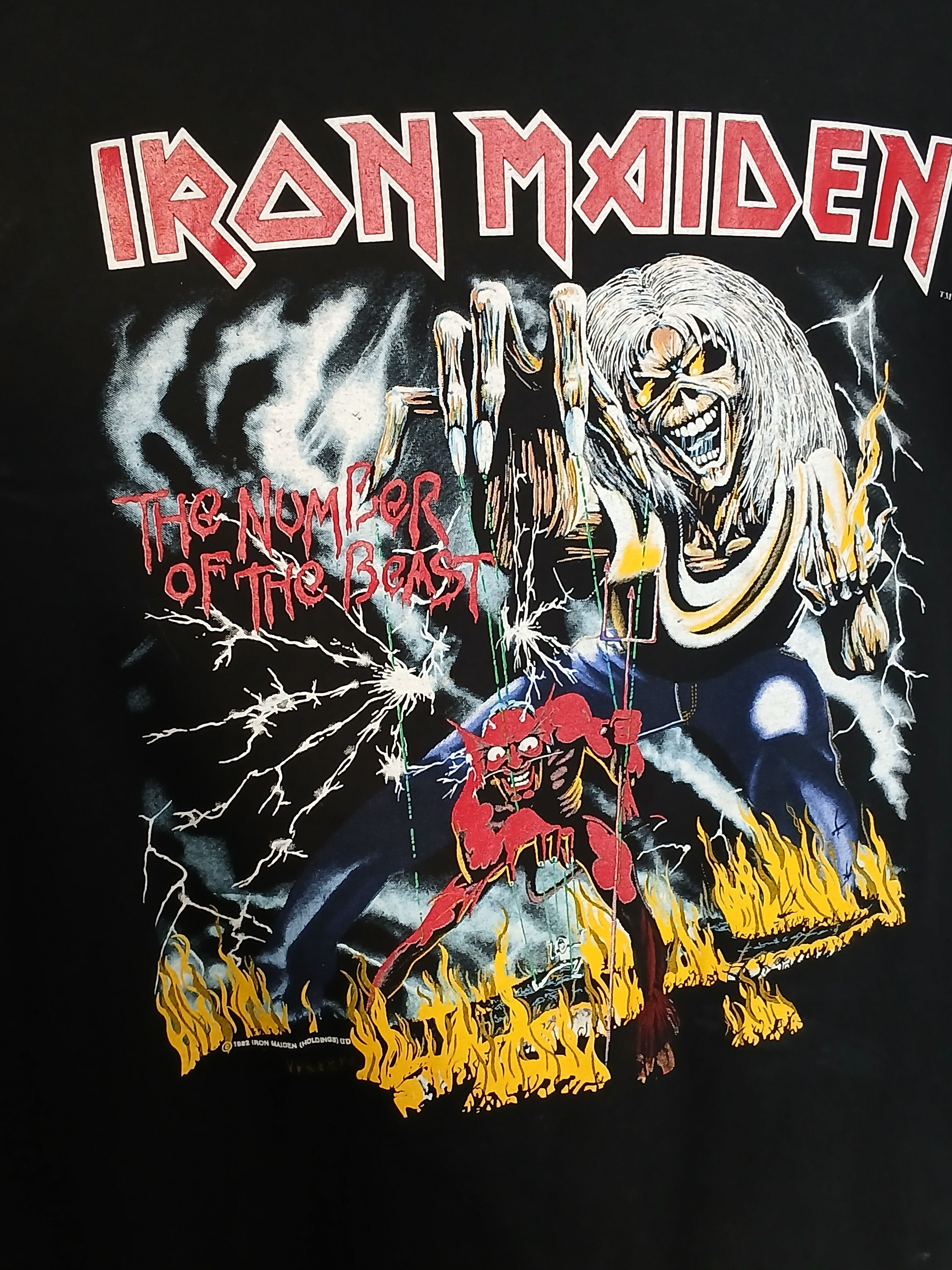 Iron Maiden Iron Maiden The Number Of The Beast T-Shirt Size US S / EU 44-46 / 1 - 3 Thumbnail