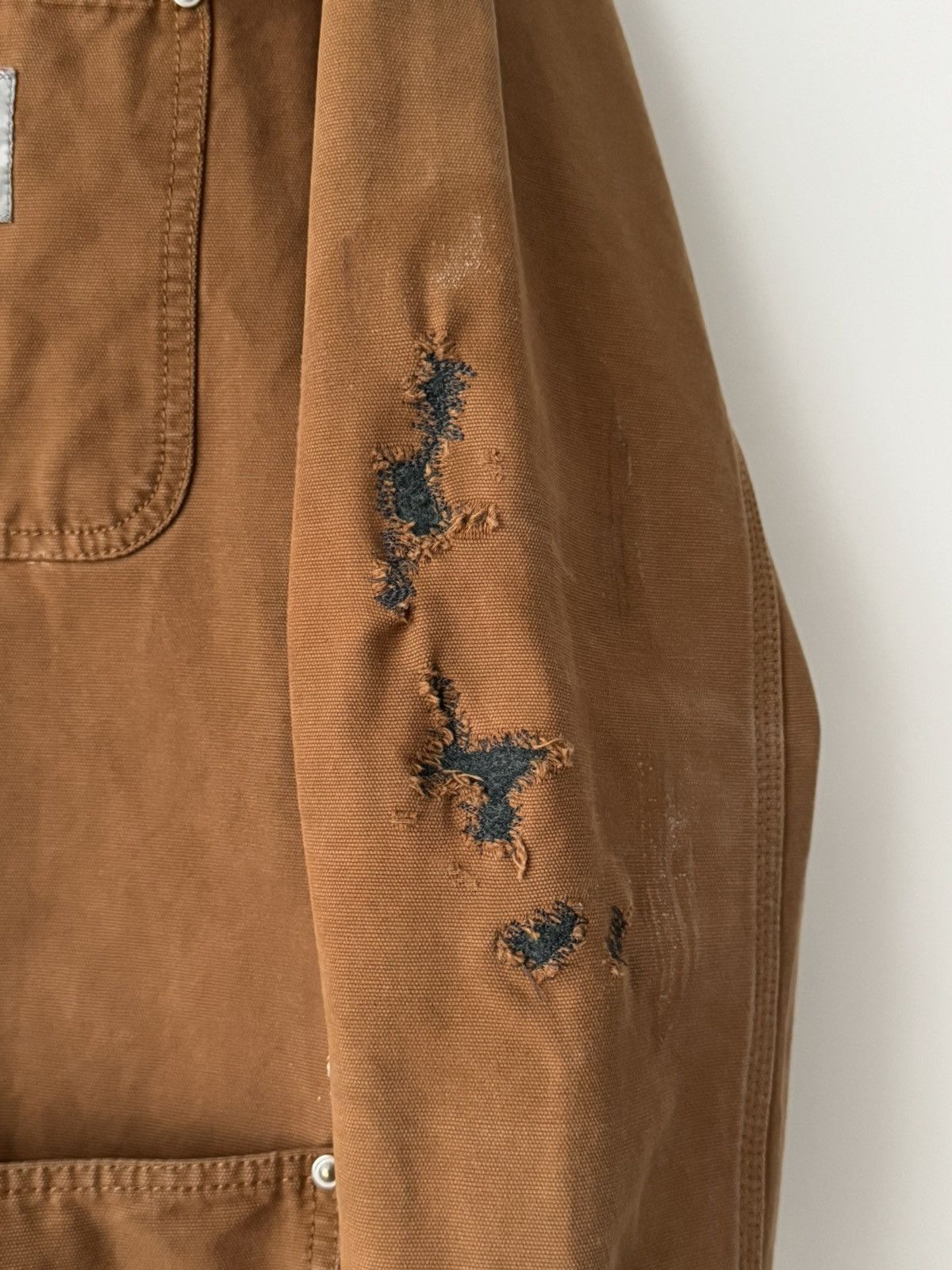 Carhartt × Vintage Vintage Carhartt Repaired Michigan Coat Size US XL / EU 56 / 4 - 5 Thumbnail