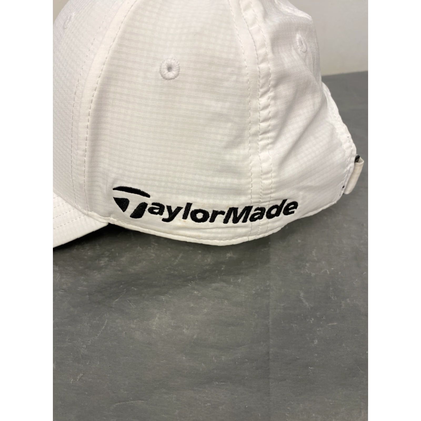 TaylorMade TAYLORMADE White Black Snapback Baseball Cap One Size Mens Golf Hat Size ONE SIZE - 7 Thumbnail