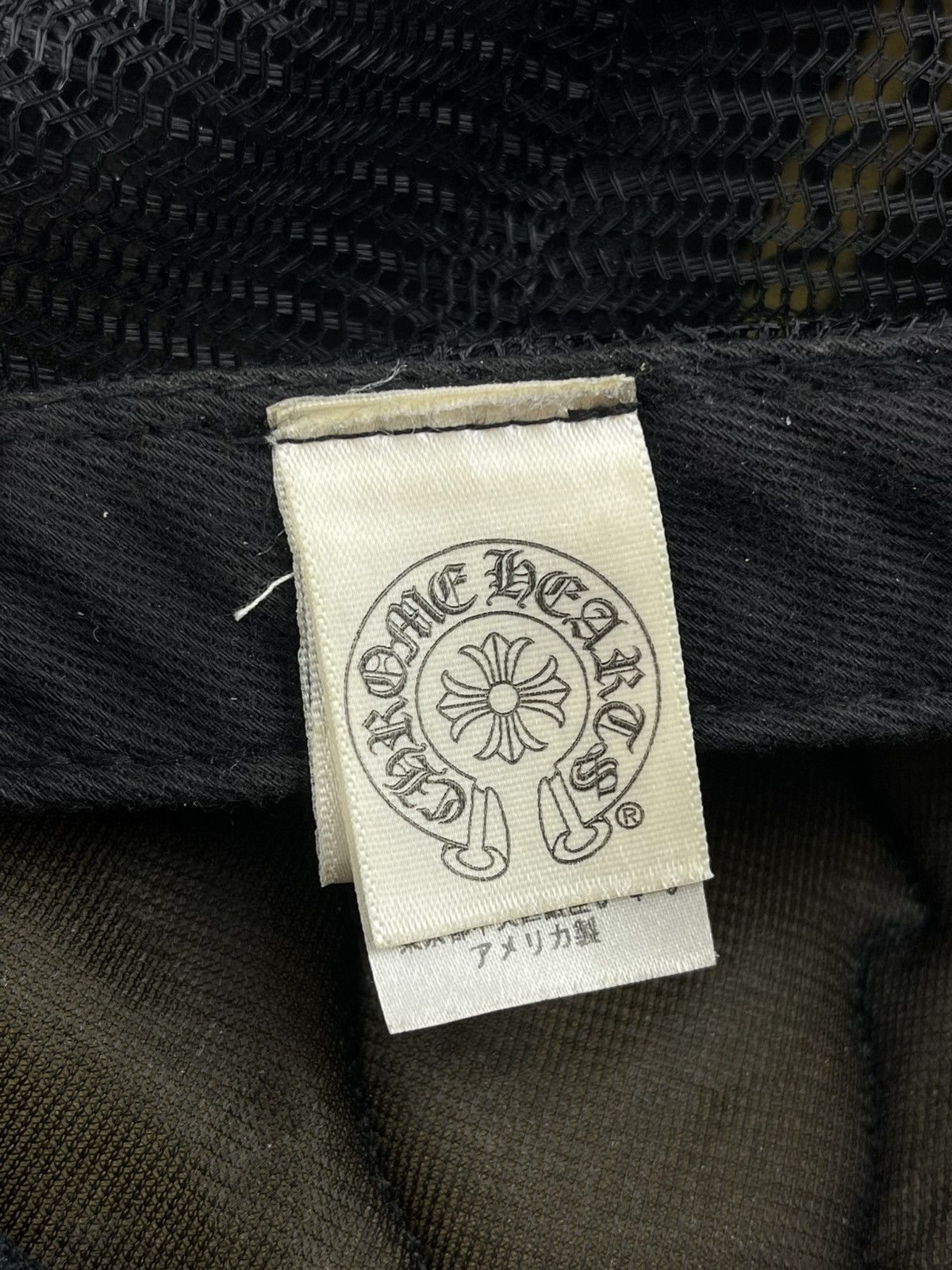 Chrome Hearts × The Rolling Stones Chrome Hearts Rolling Stones Tongue Patch Trucker Hat Size ONE SIZE - 8 Thumbnail