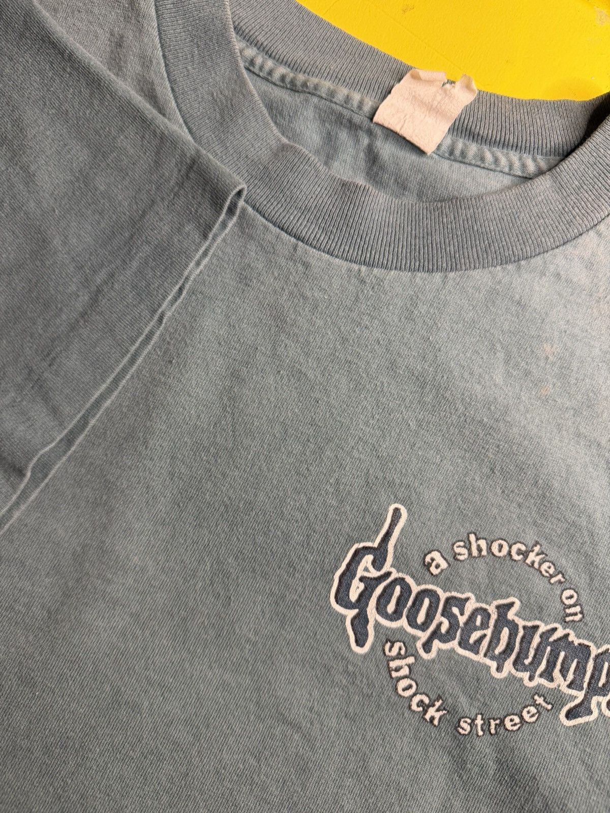 Vintage 1990s goosebumps vintage T-shirt single stitch Size US M / EU 48-50 / 2 - 2 Thumbnail